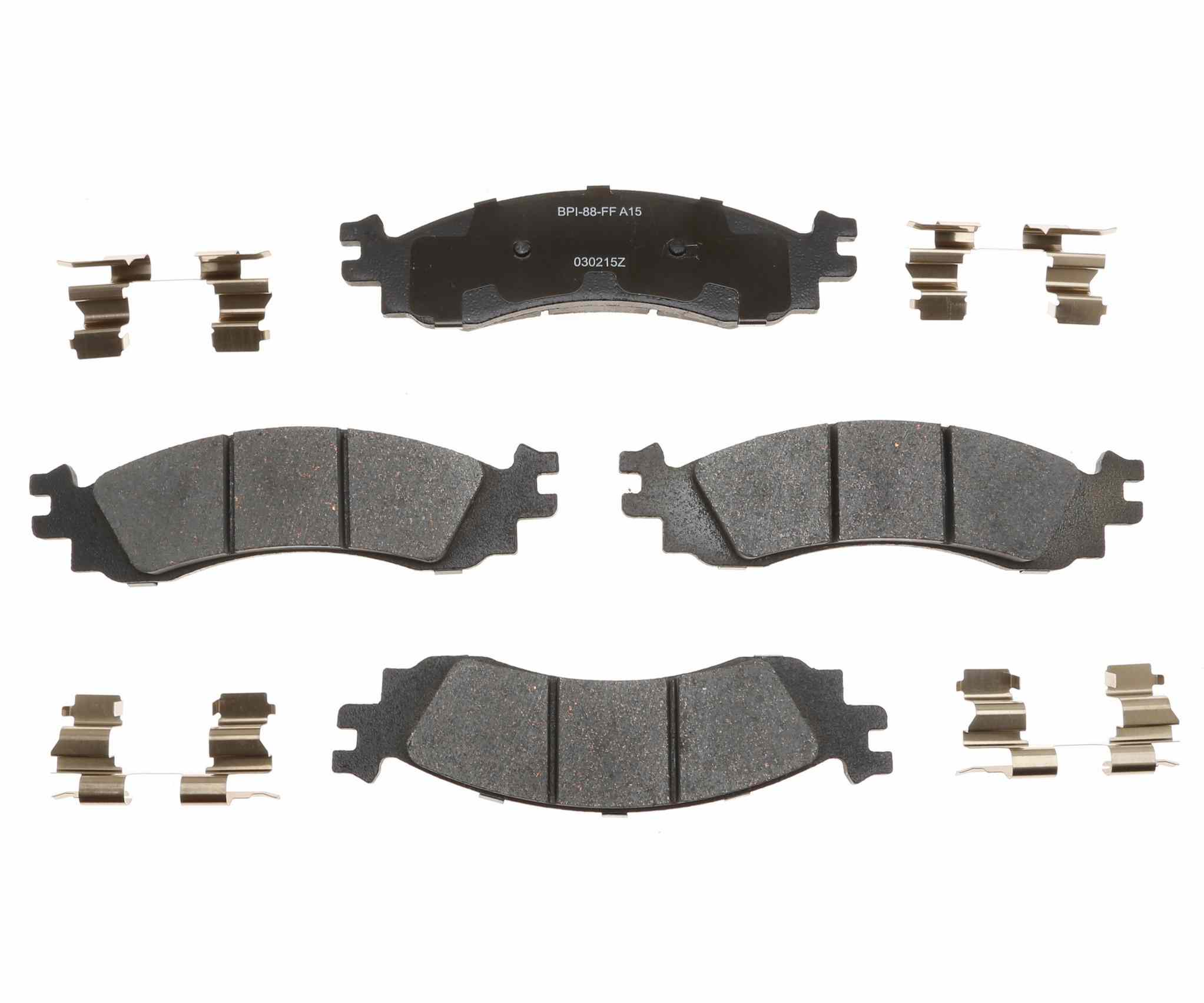 Raybestos Brakes Disc Brake Pad Set  top view frsport MGD1158CH