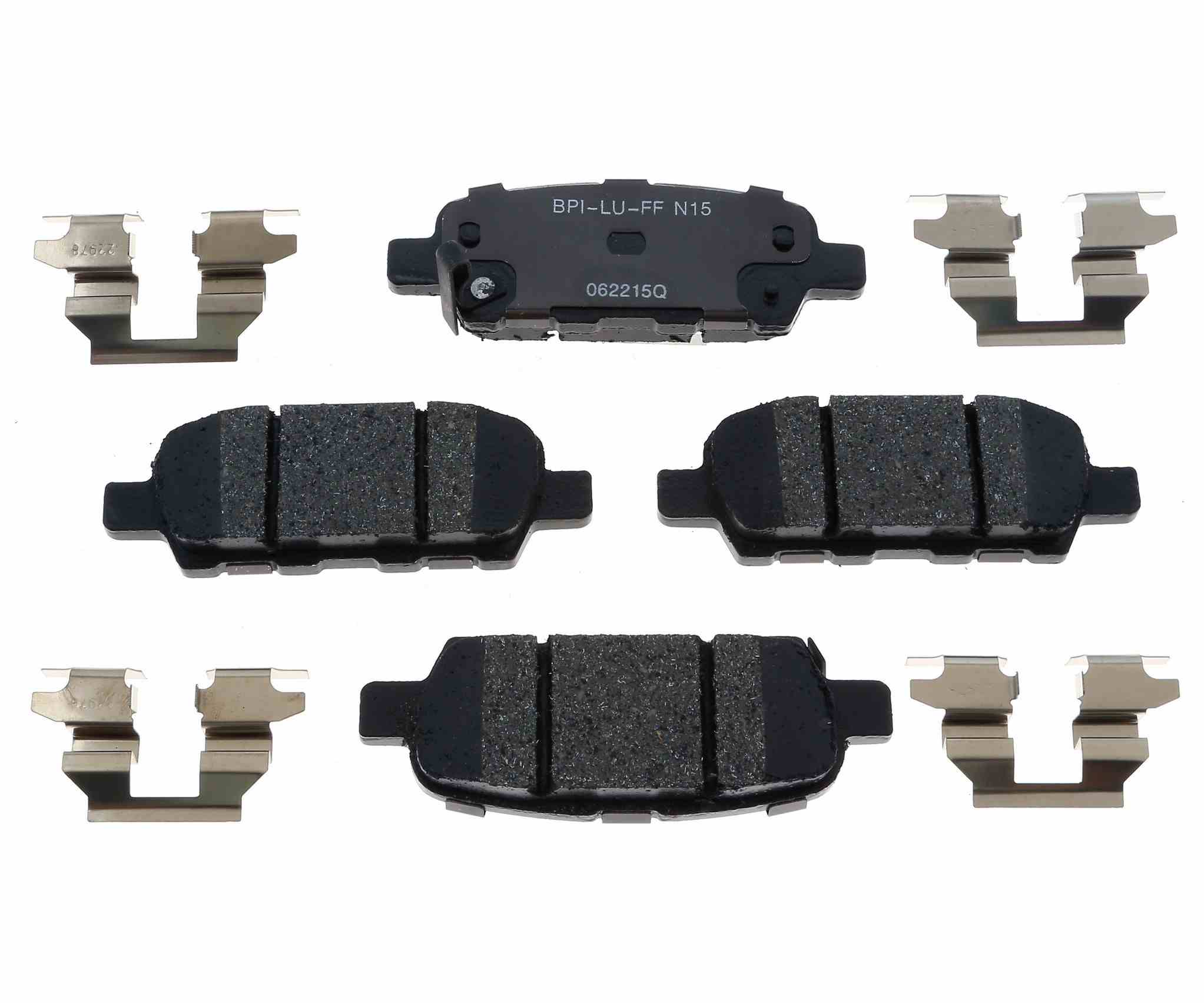 Raybestos Brakes Disc Brake Pad Set  top view frsport MGD1288ACH