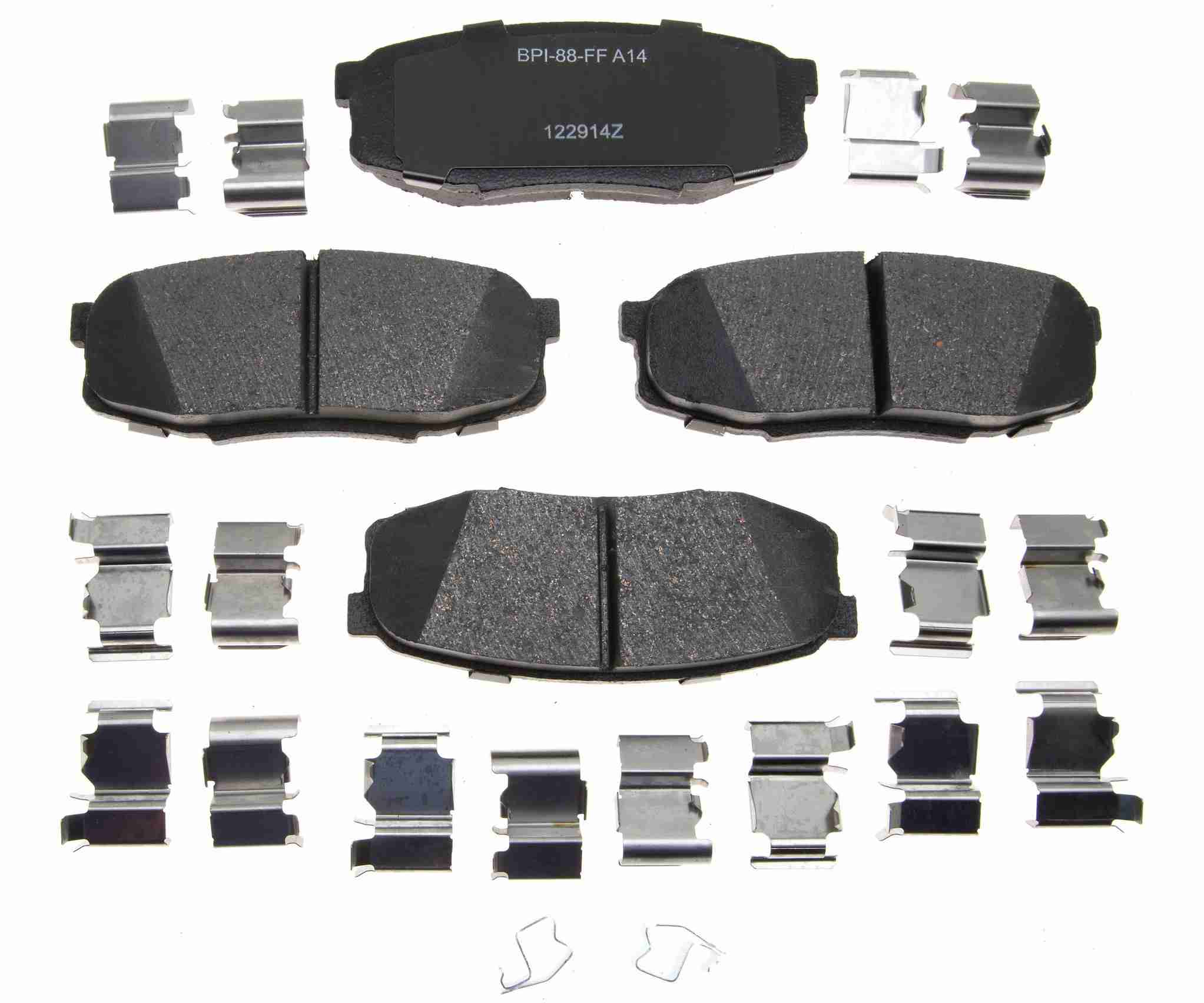 Raybestos Brakes Disc Brake Pad Set  top view frsport MGD1304CH