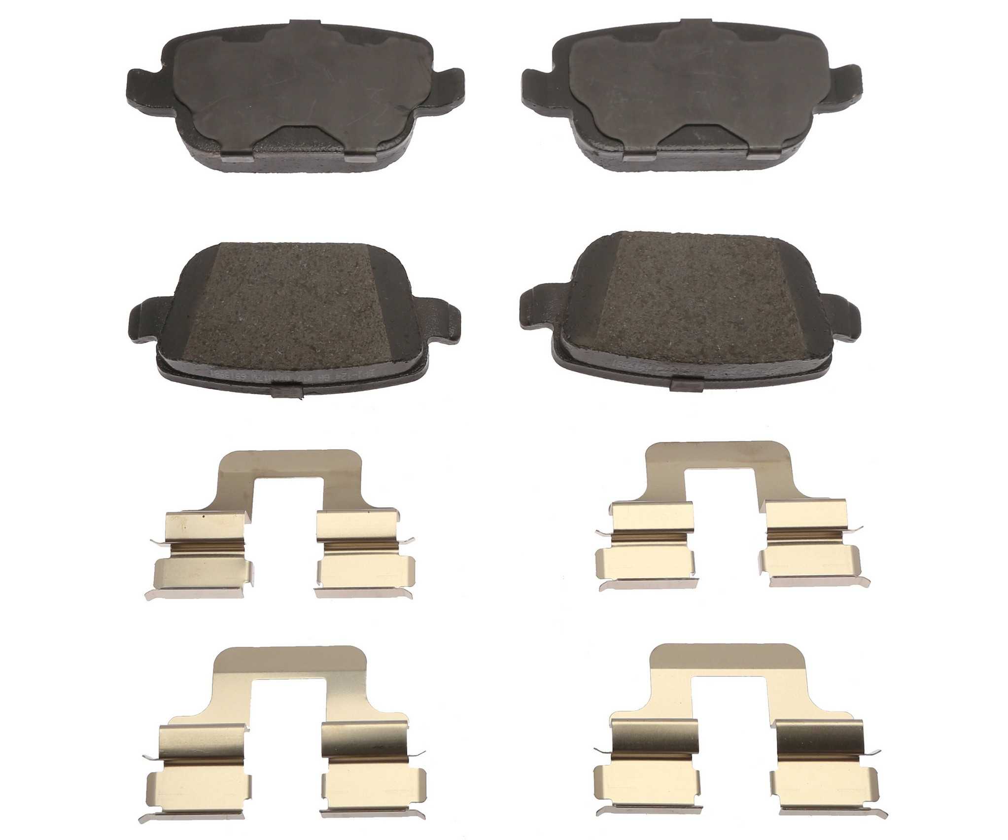 Raybestos Brakes Disc Brake Pad Set  top view frsport MGD1314MH