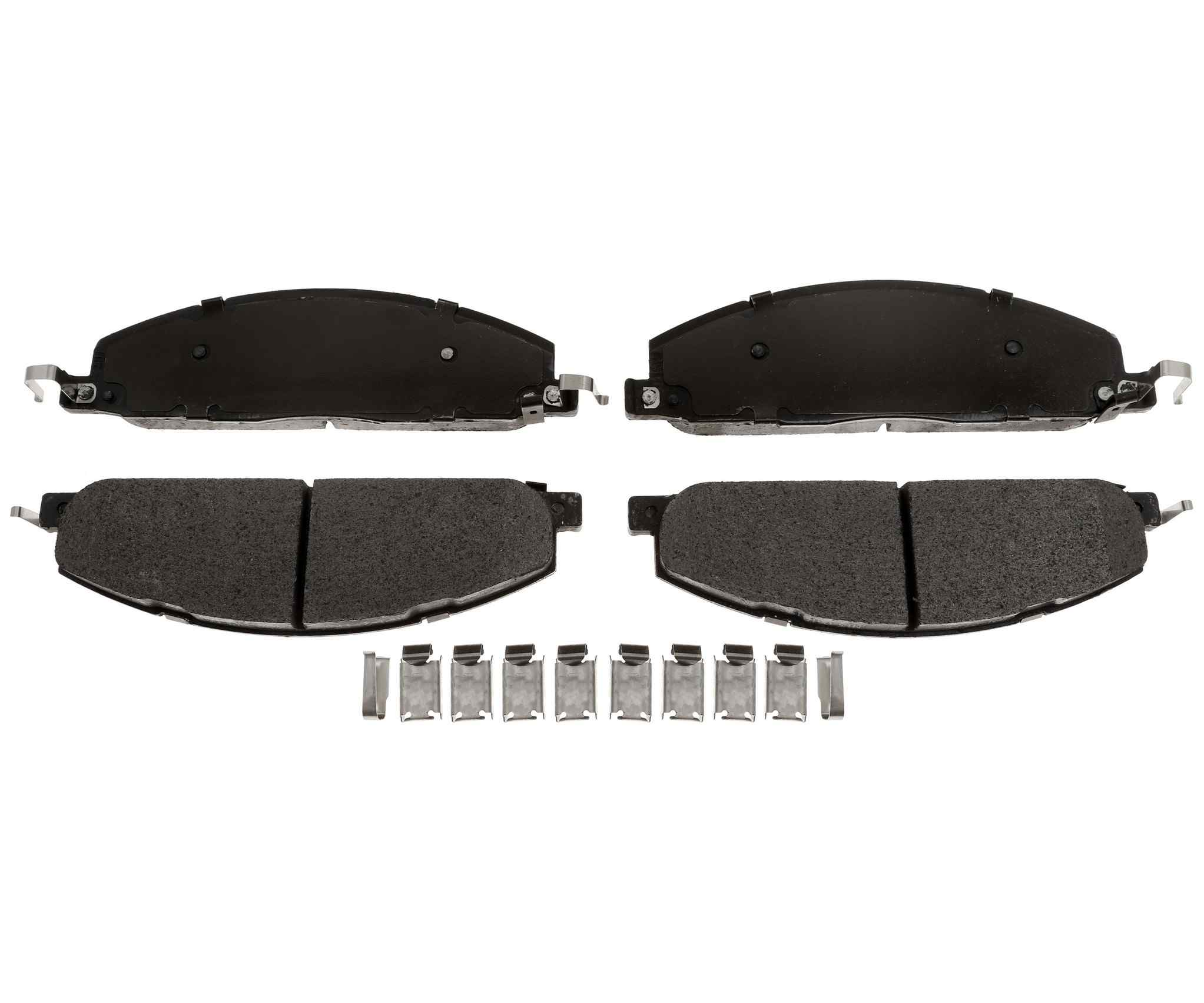 Raybestos Brakes Disc Brake Pad Set  top view frsport MGD1400MH