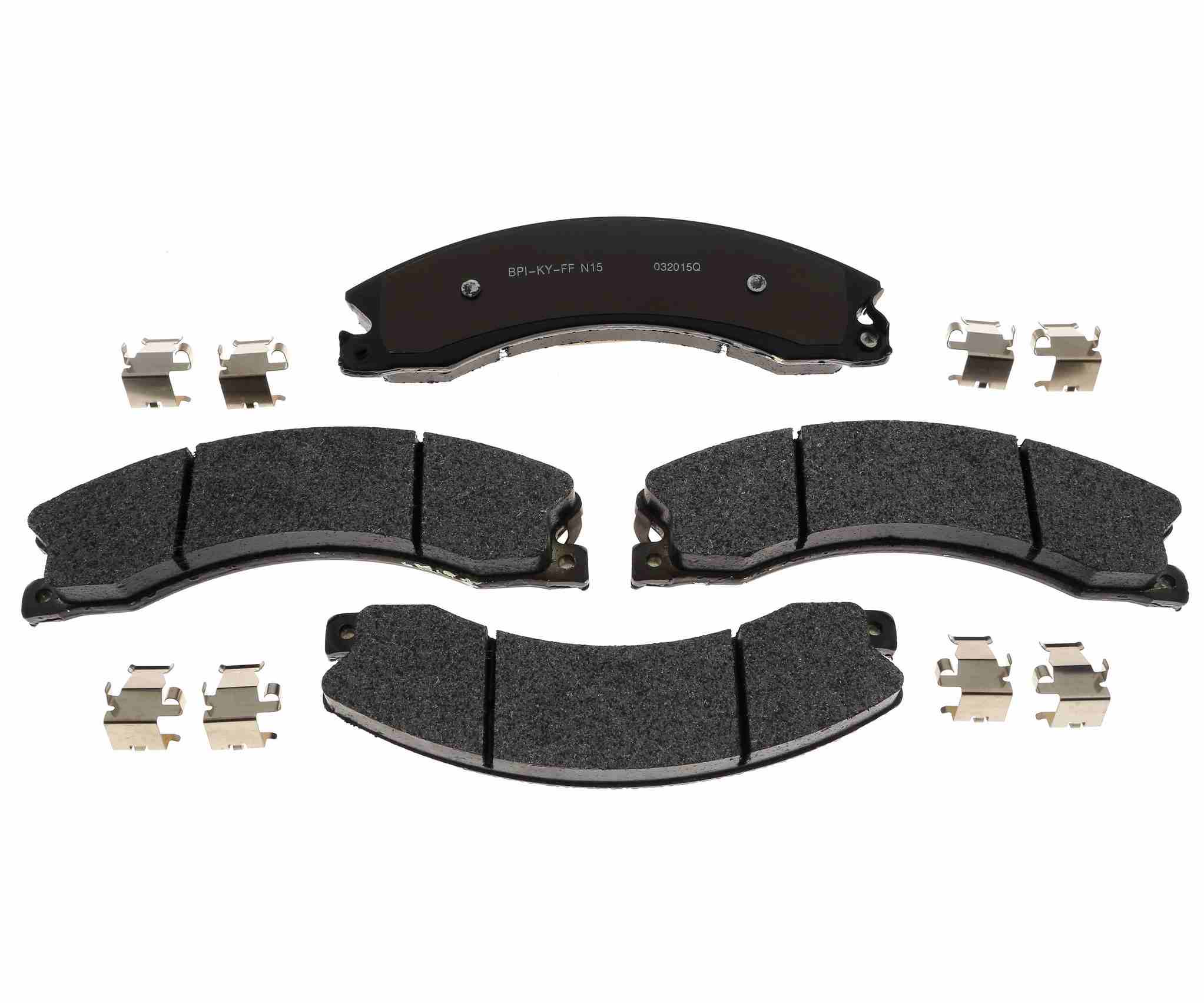 Raybestos Brakes Disc Brake Pad Set  top view frsport MGD1411MH