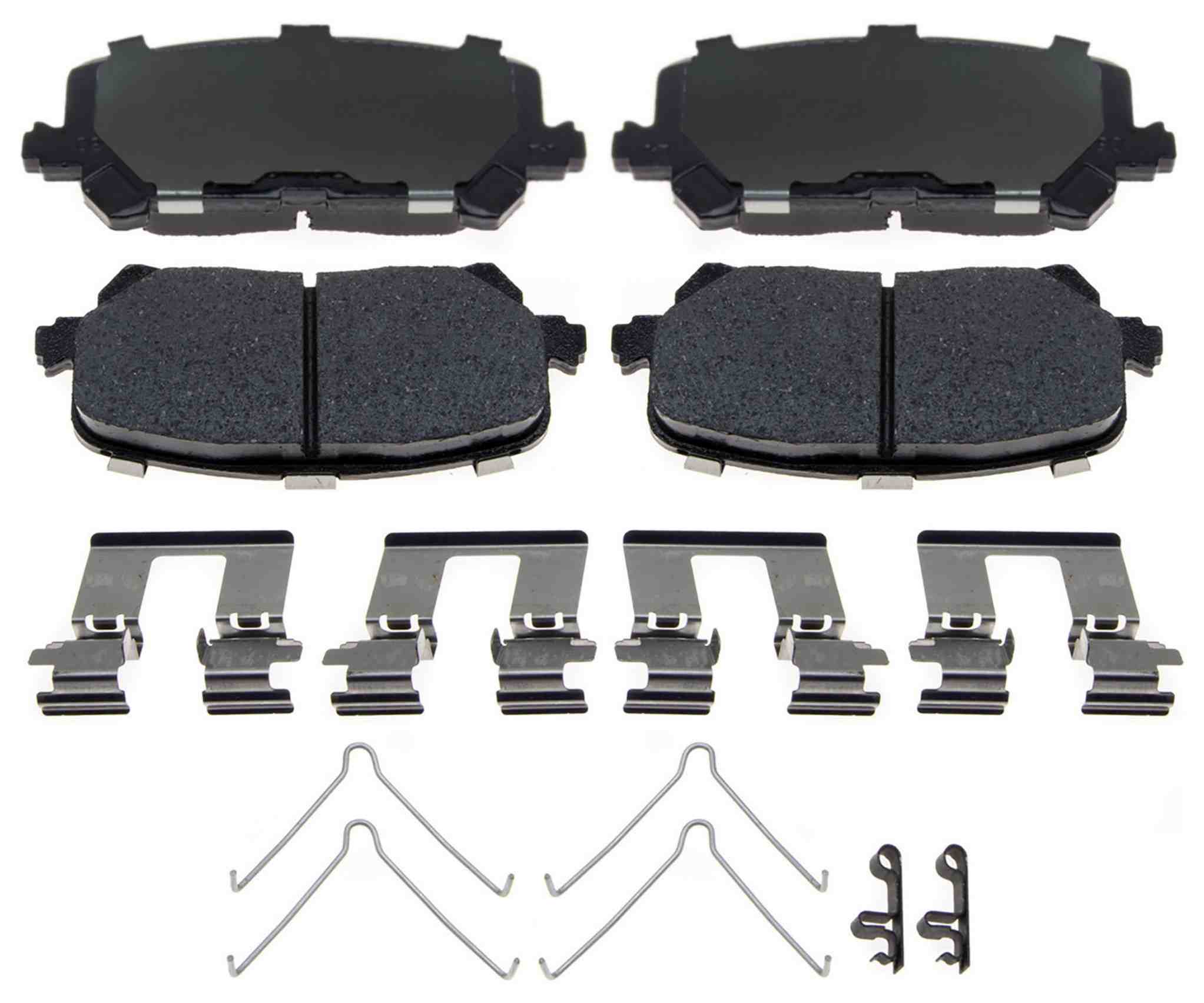 Raybestos Brakes Disc Brake Pad Set  top view frsport MGD1724CH