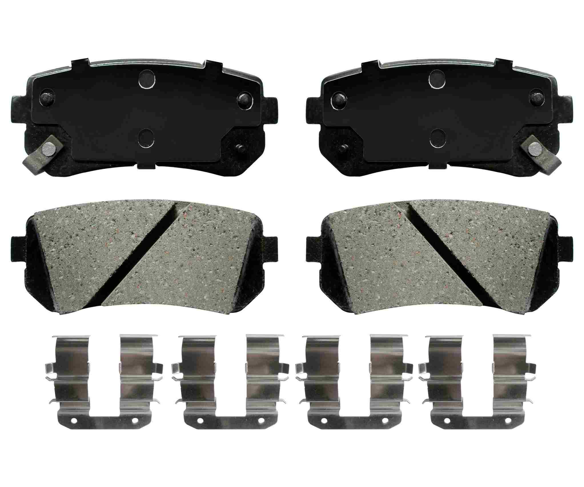 Raybestos Brakes Disc Brake Pad Set  top view frsport MGD1829CH