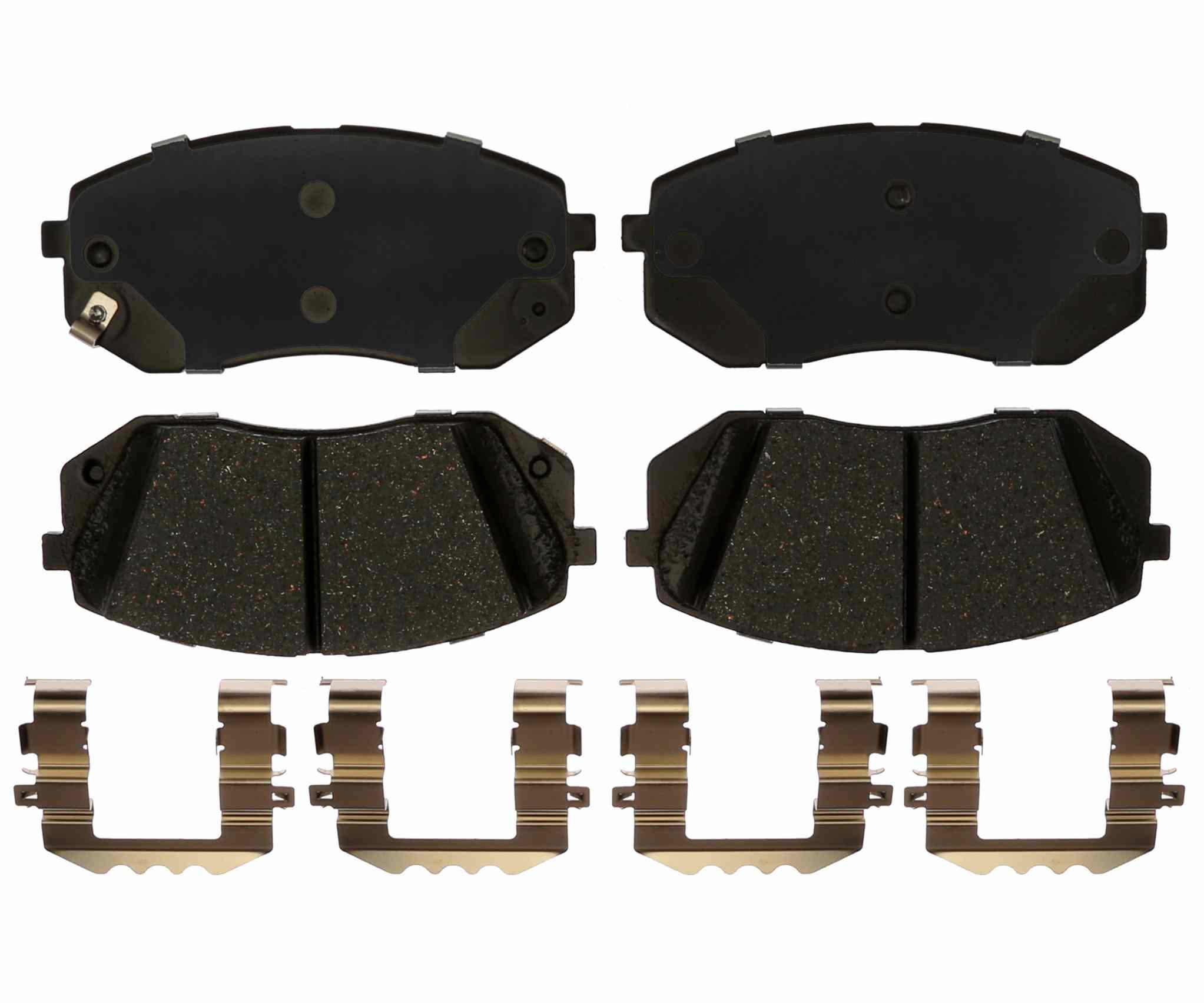 Raybestos Brakes Disc Brake Pad Set  top view frsport MGD1855CH