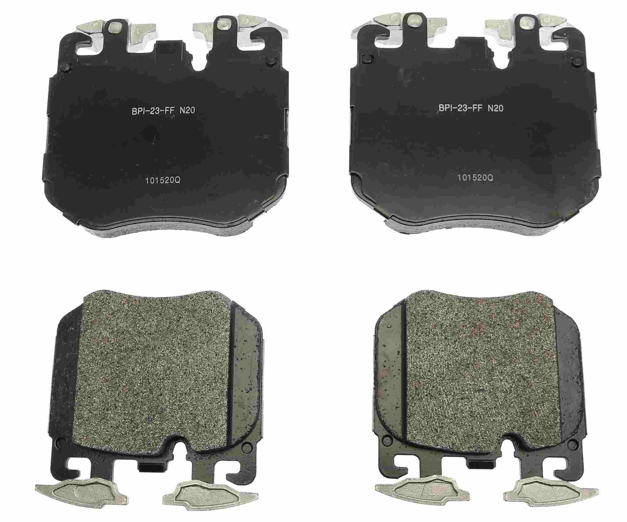 Raybestos Brakes Disc Brake Pad Set  top view frsport MGD1868M