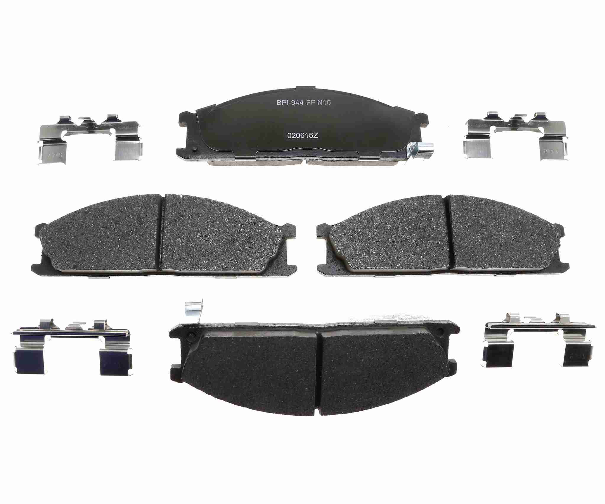 Raybestos Brakes Disc Brake Pad Set  top view frsport MGD333MH