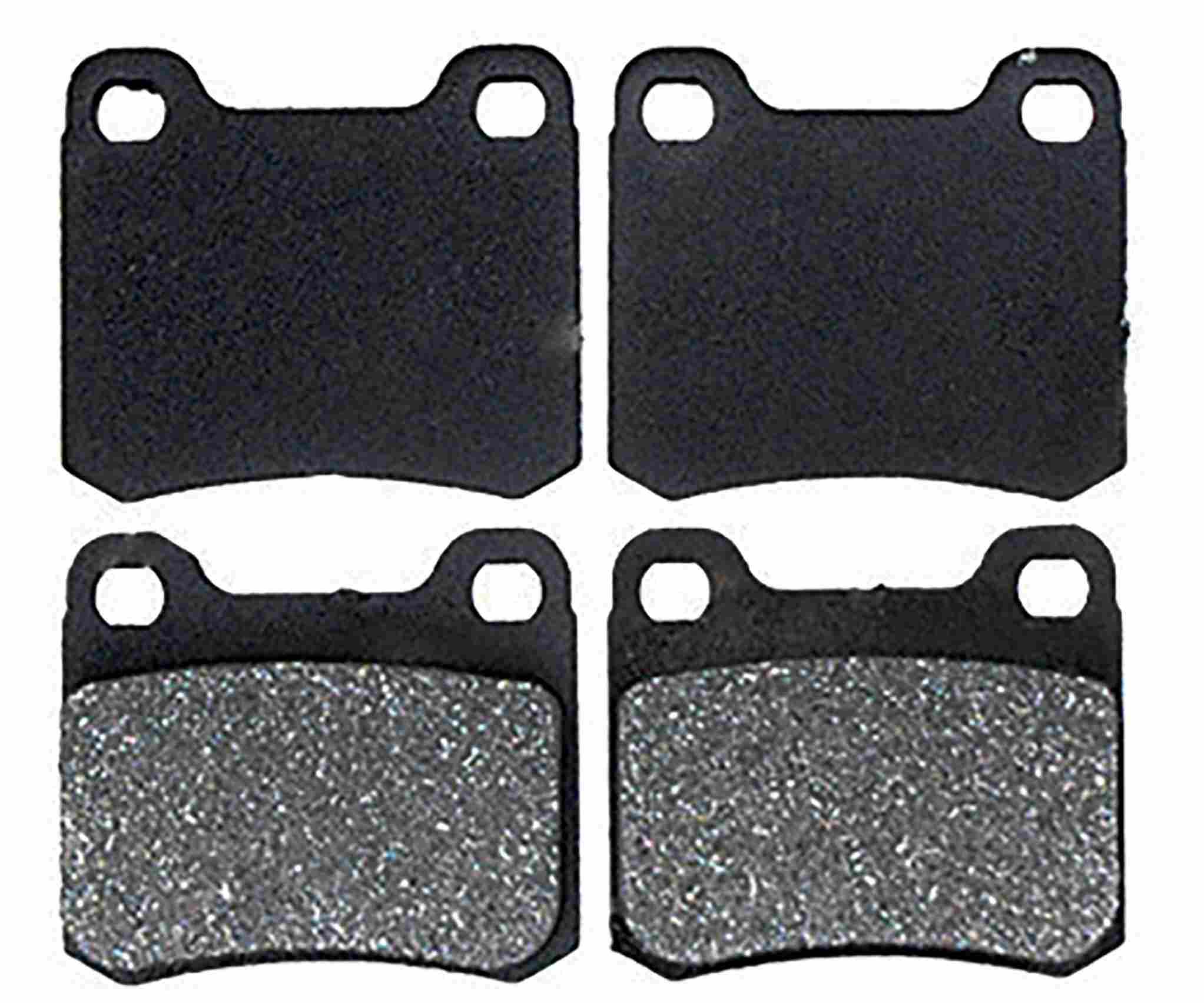 Raybestos Brakes Disc Brake Pad Set  top view frsport MGD335M