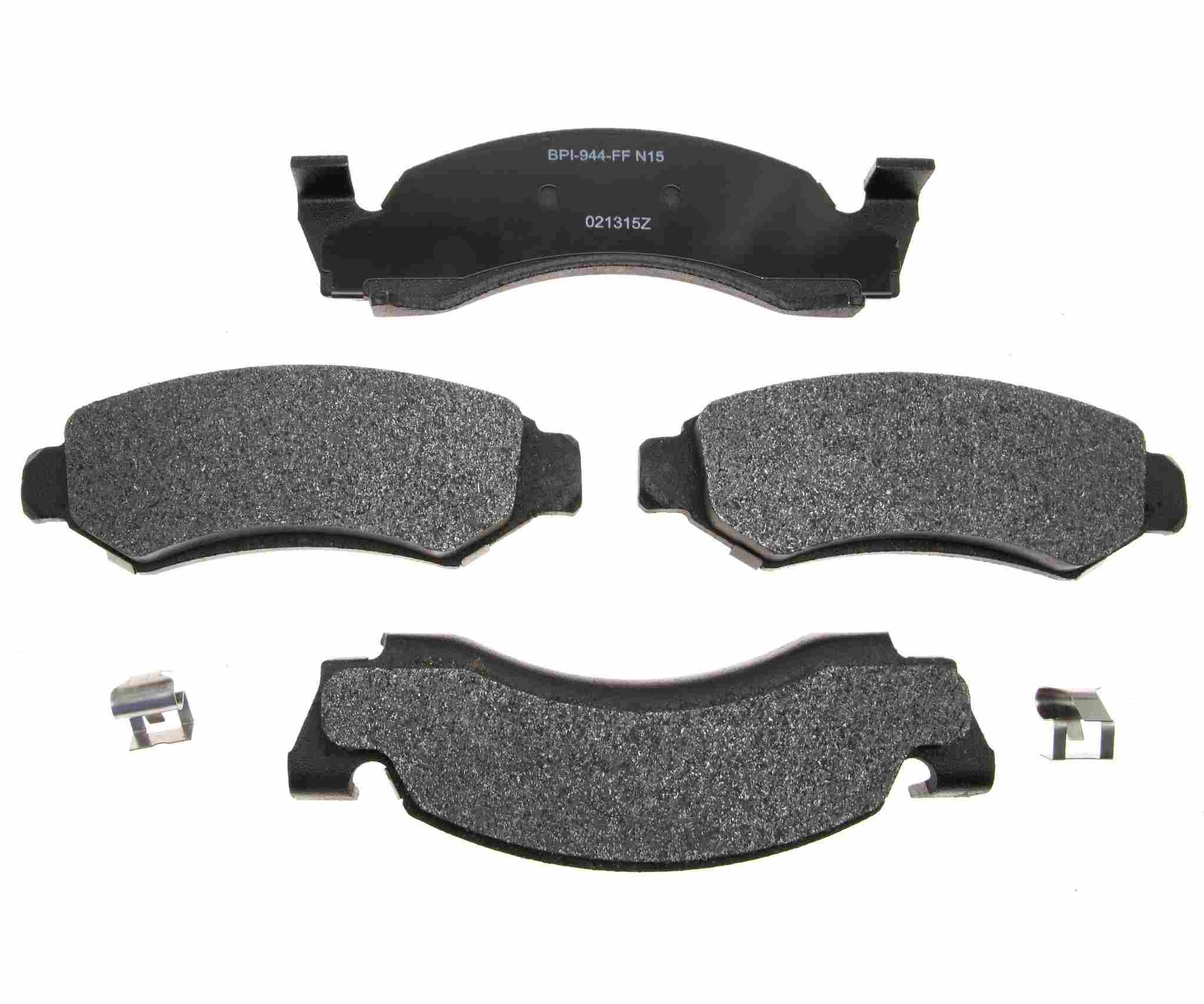 Raybestos Brakes Disc Brake Pad Set  top view frsport MGD375MH