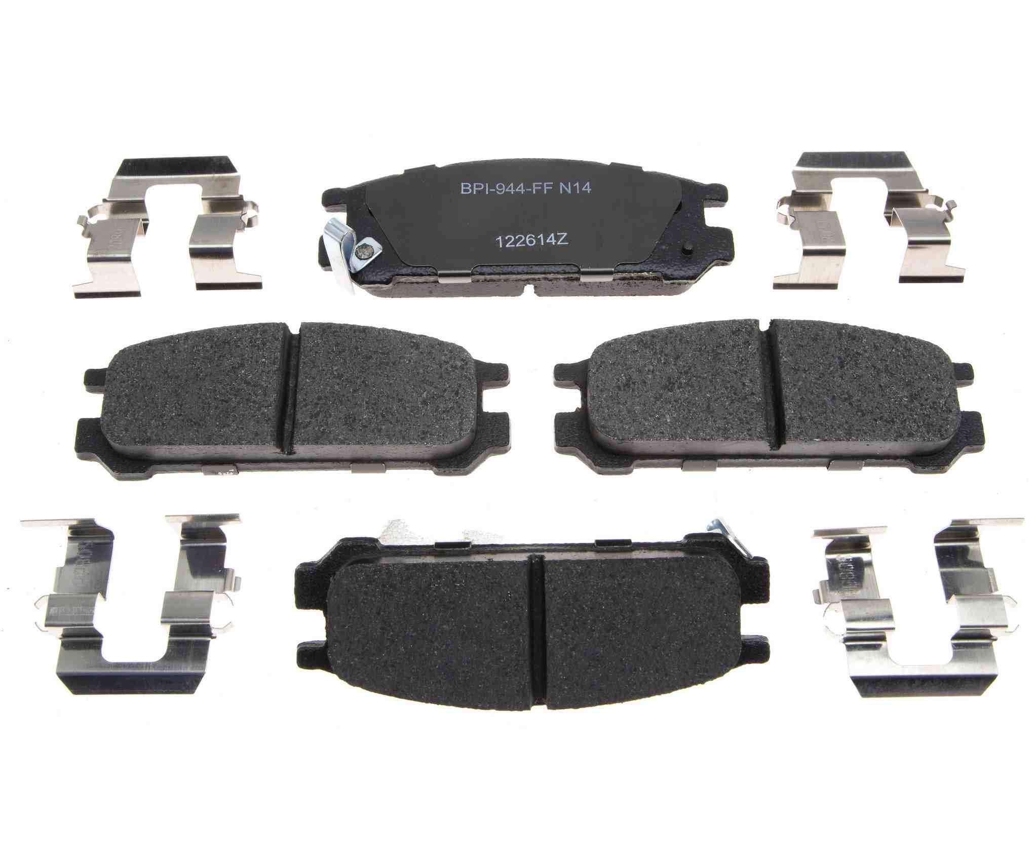 Raybestos Brakes Disc Brake Pad Set  top view frsport MGD471MH