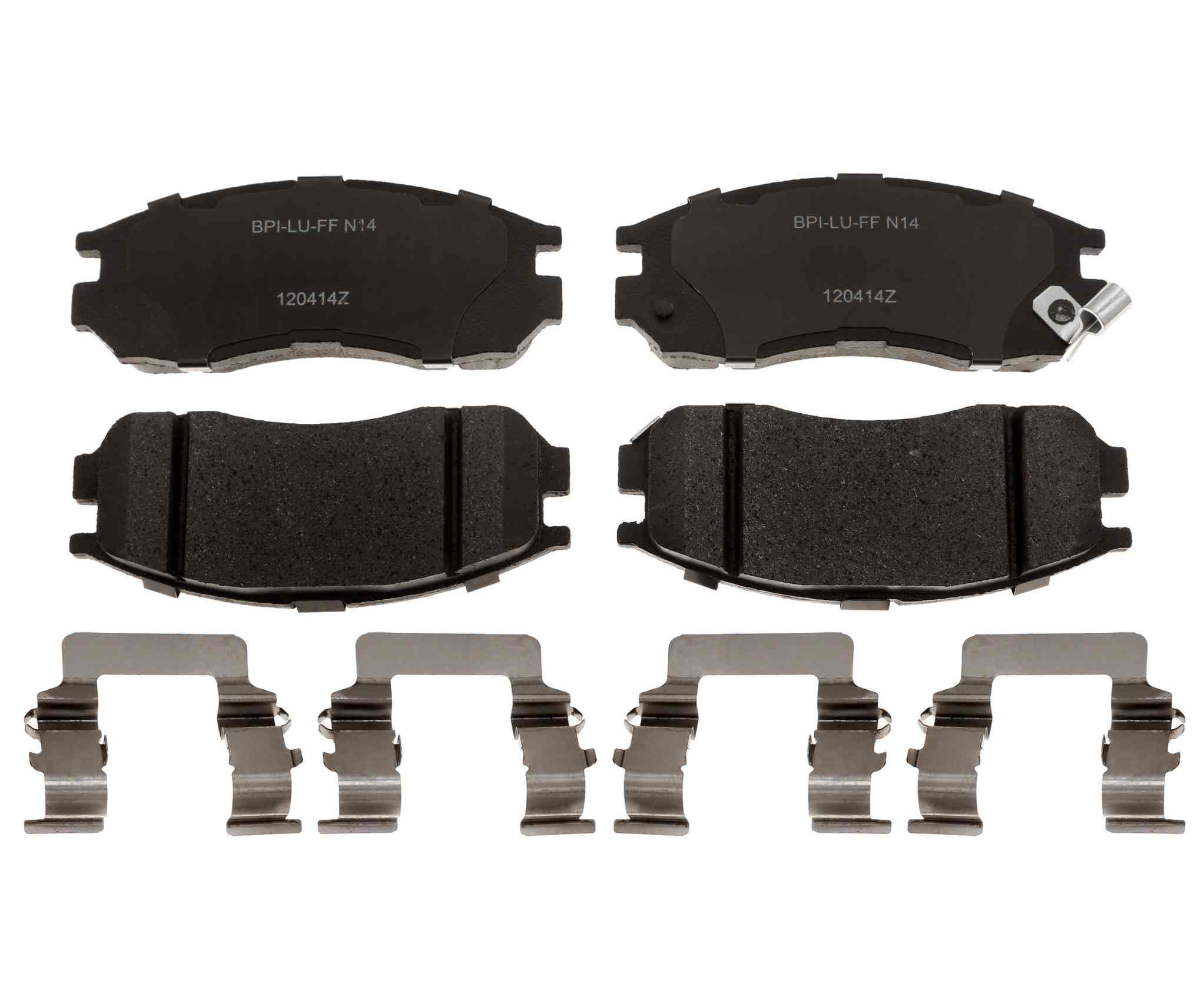 Raybestos Brakes Disc Brake Pad Set  top view frsport MGD484CH