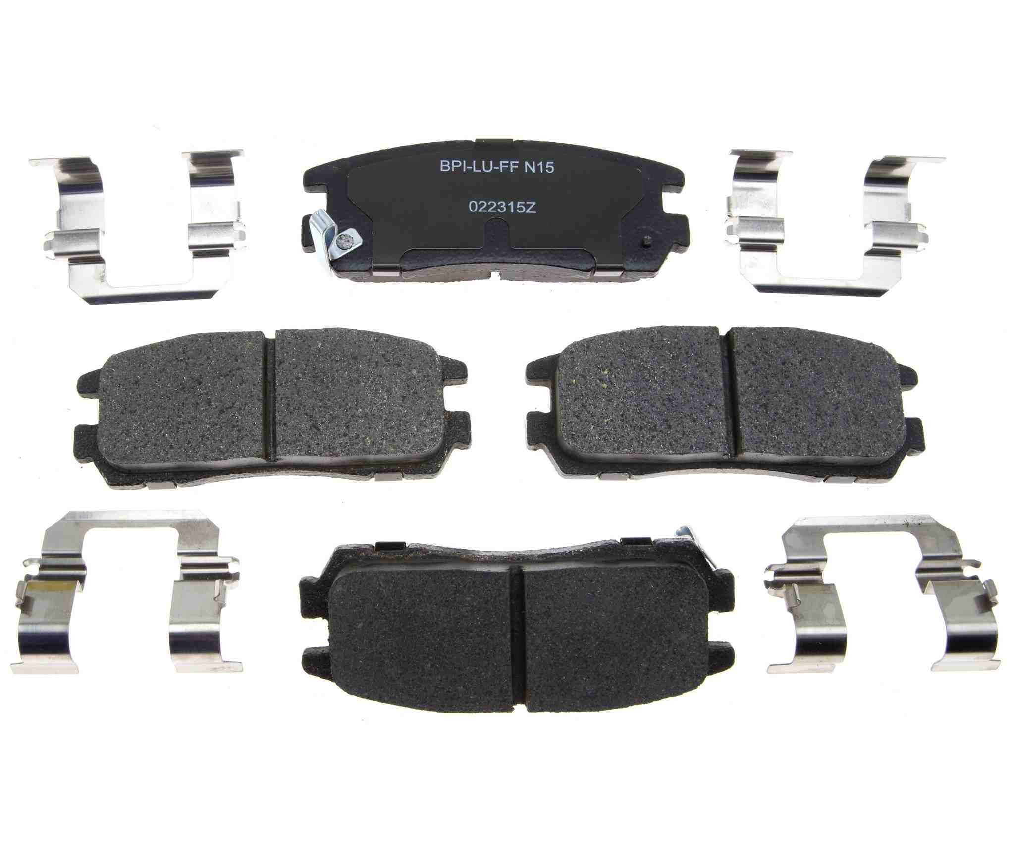 Raybestos Brakes Disc Brake Pad Set  top view frsport MGD580CH