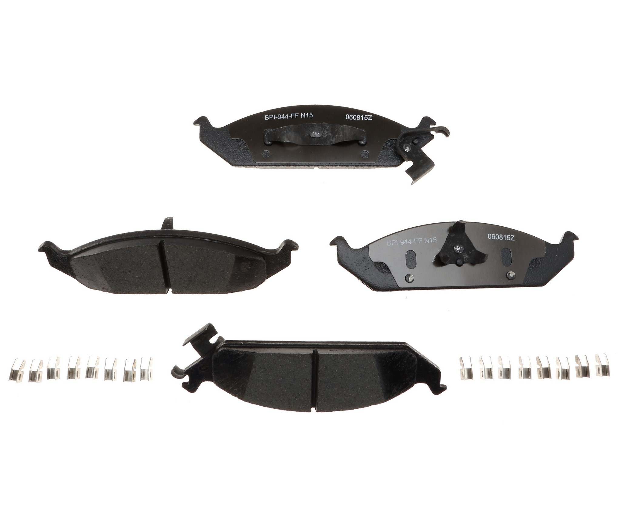 Raybestos Brakes Disc Brake Pad Set  top view frsport MGD650MH