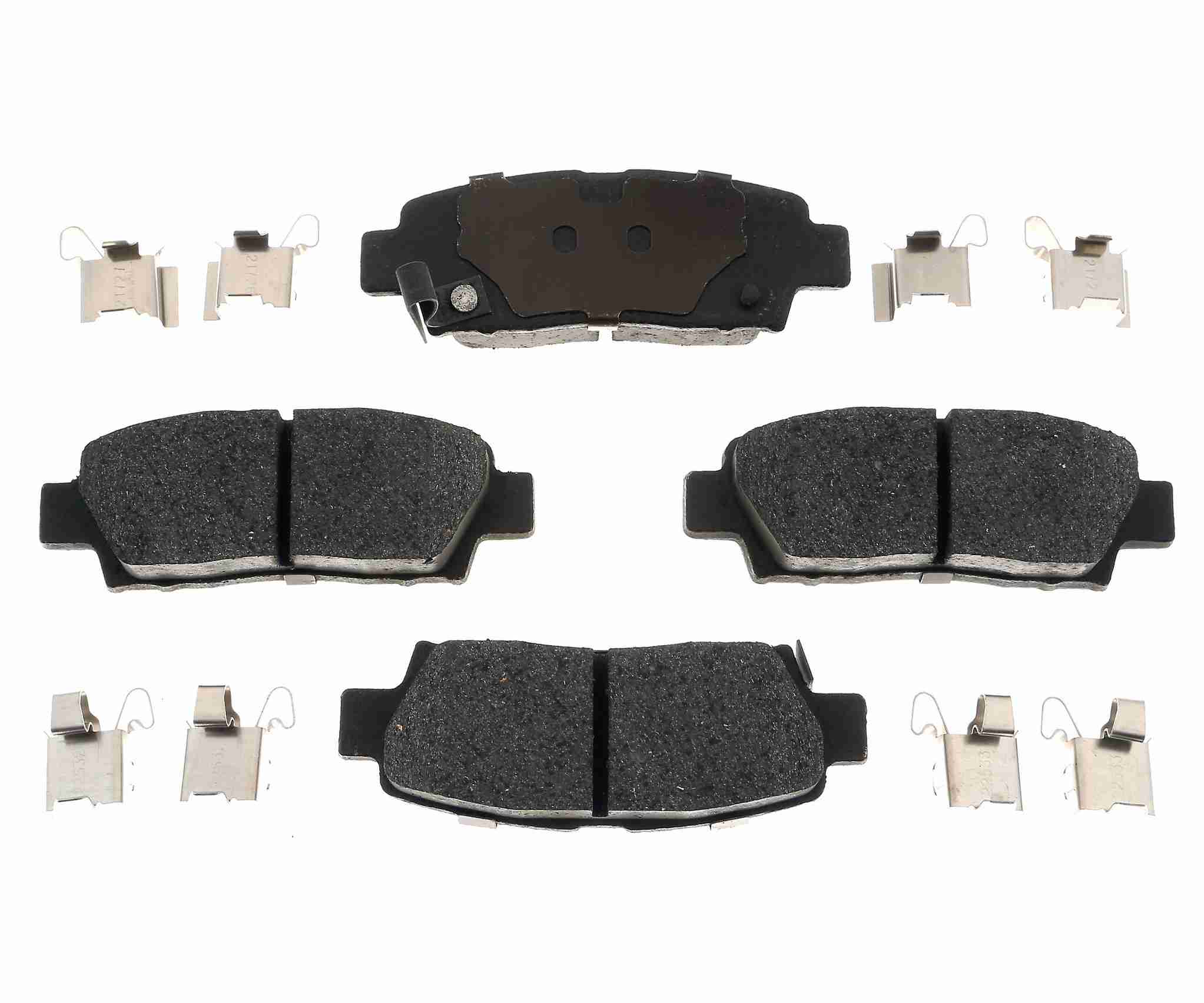 Raybestos Brakes Disc Brake Pad Set  top view frsport MGD672CH