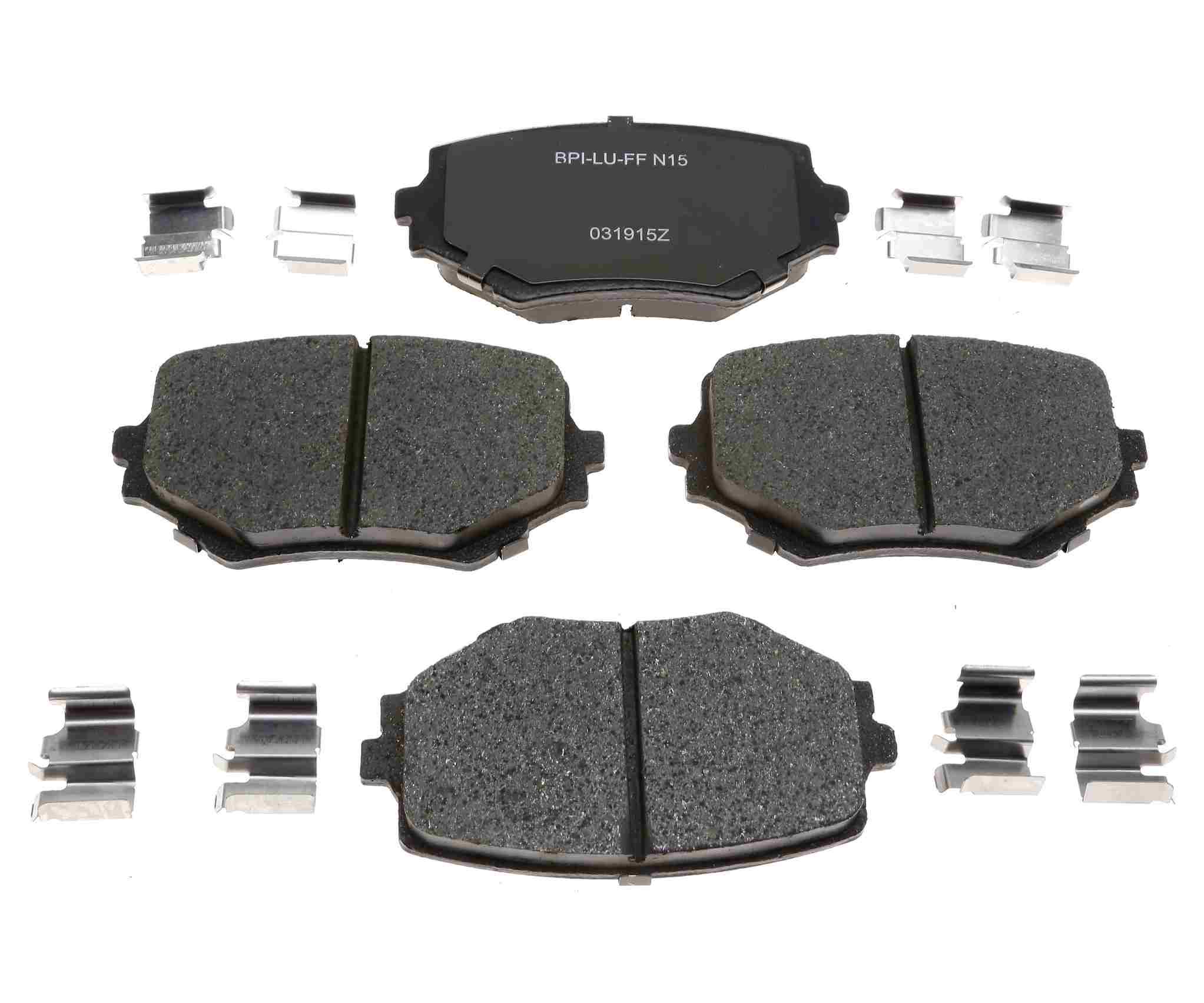 Raybestos Brakes Disc Brake Pad Set  top view frsport MGD680CH