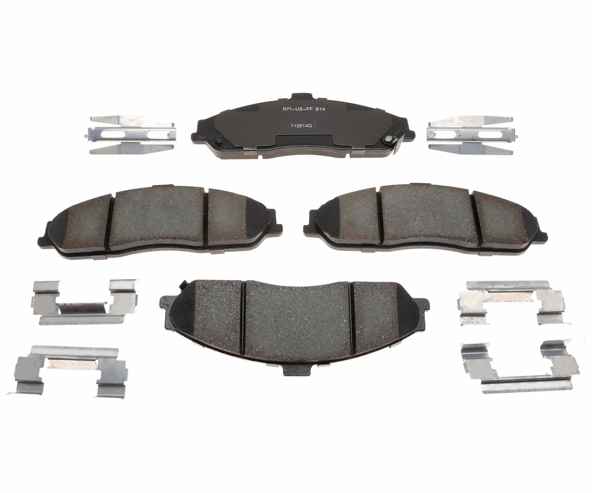 Raybestos Brakes Disc Brake Pad Set  top view frsport MGD731CH