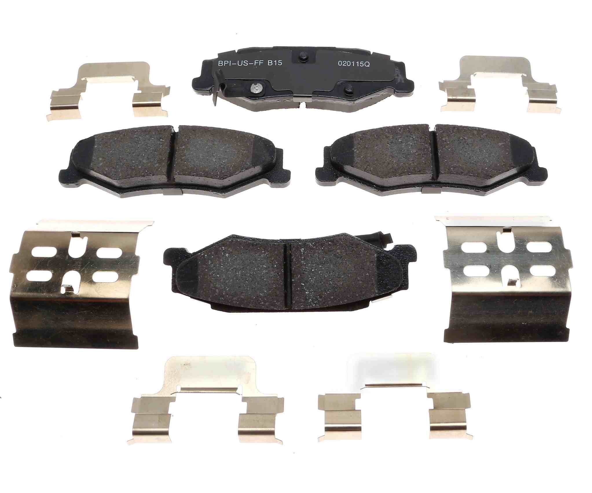 Raybestos Brakes Disc Brake Pad Set  top view frsport MGD732CH