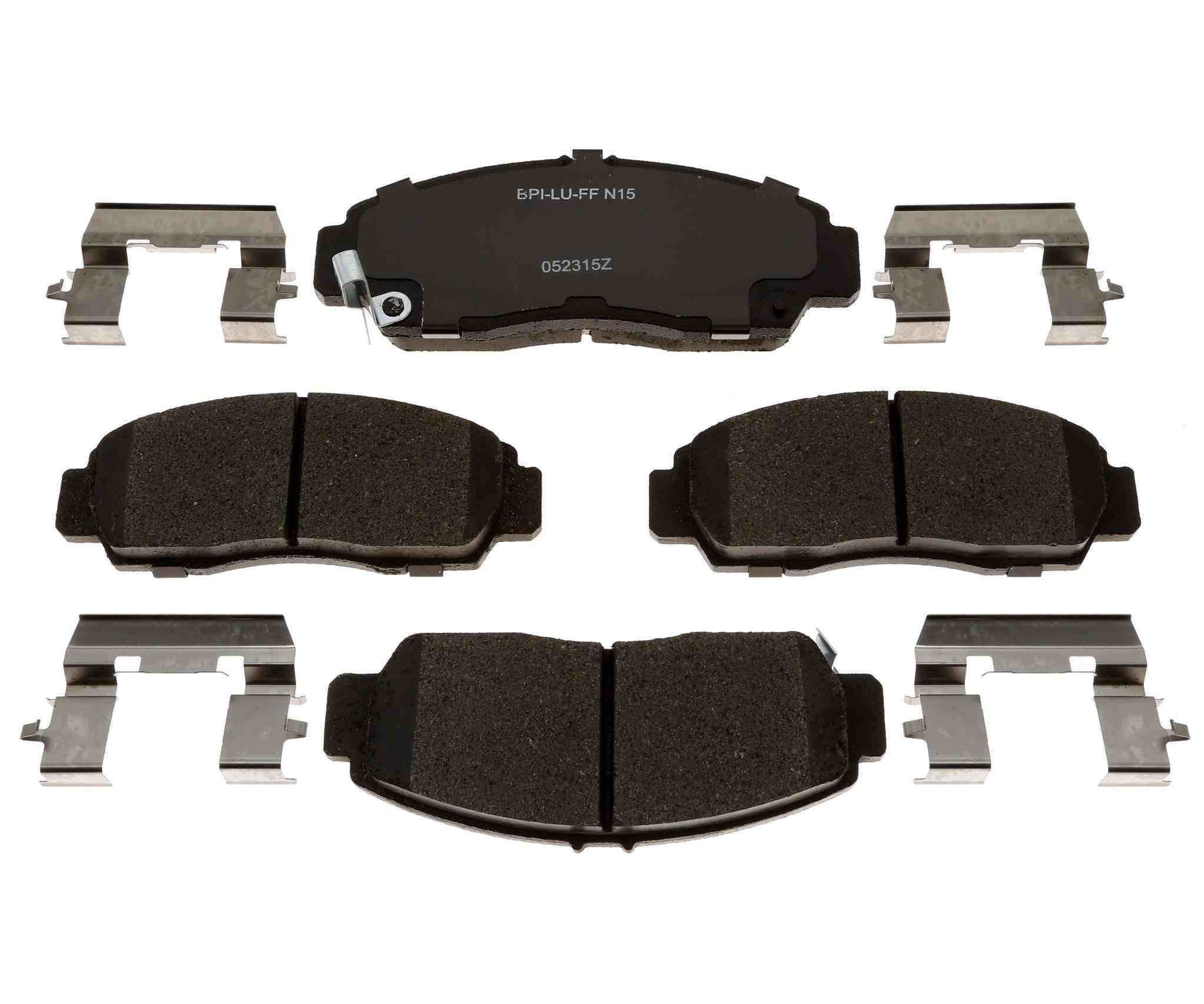 Raybestos Brakes Disc Brake Pad Set  top view frsport MGD787CH