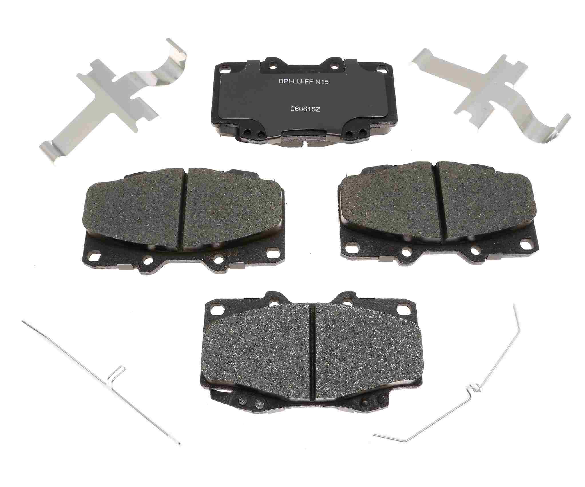 Raybestos Brakes Disc Brake Pad Set  top view frsport MGD799CH