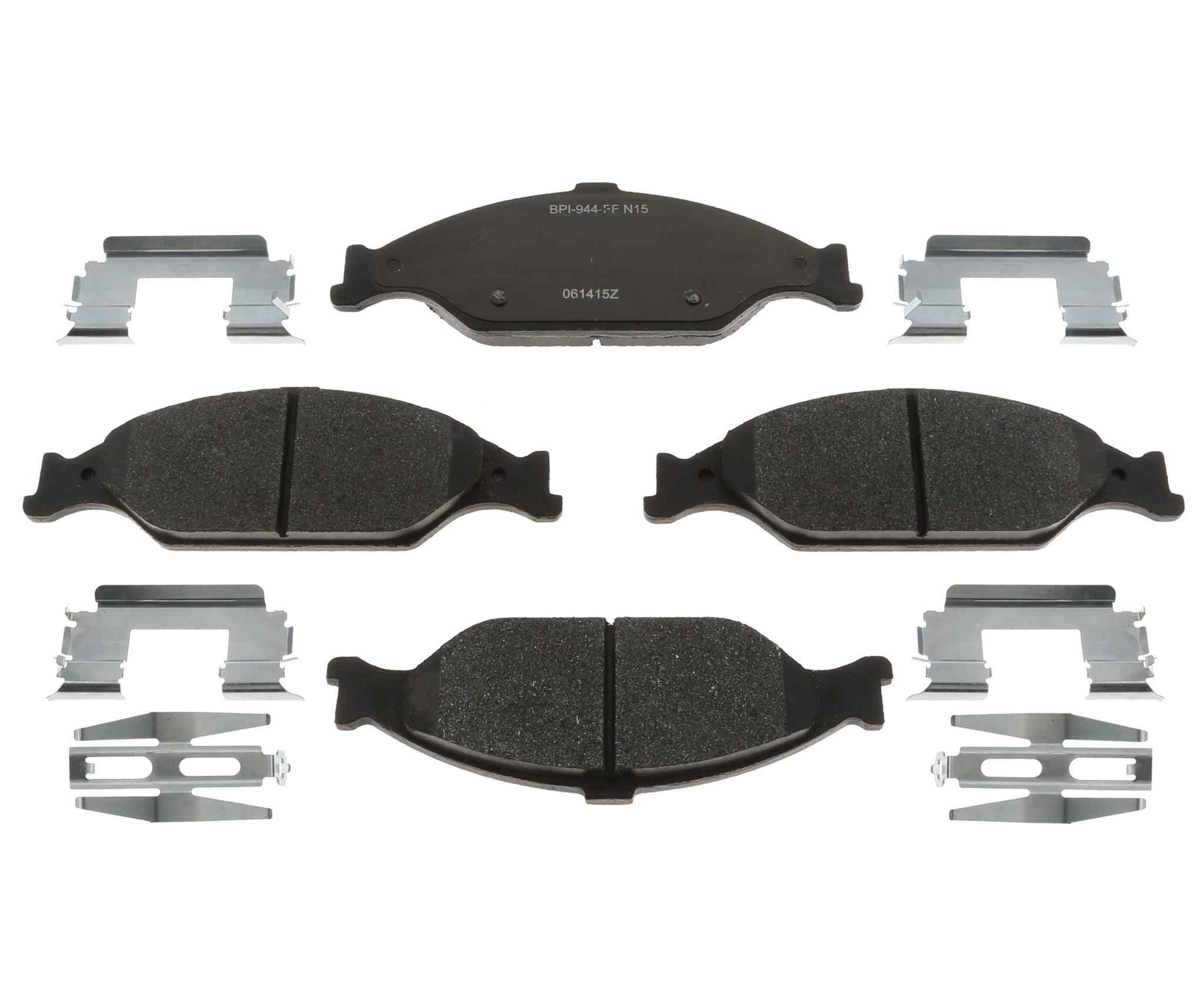 Raybestos Brakes Disc Brake Pad Set  top view frsport MGD804MH