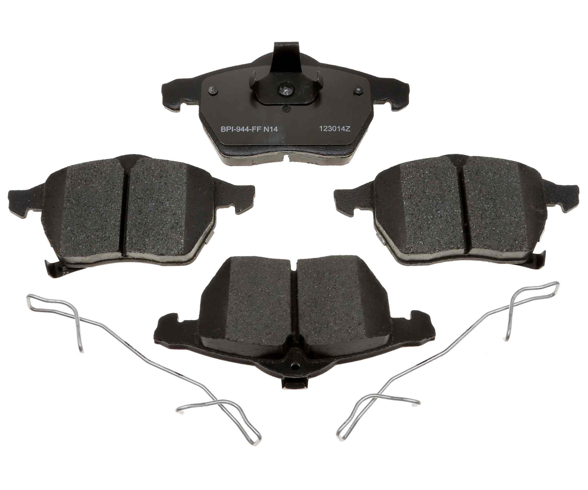 Raybestos Brakes Disc Brake Pad Set  top view frsport MGD819MH