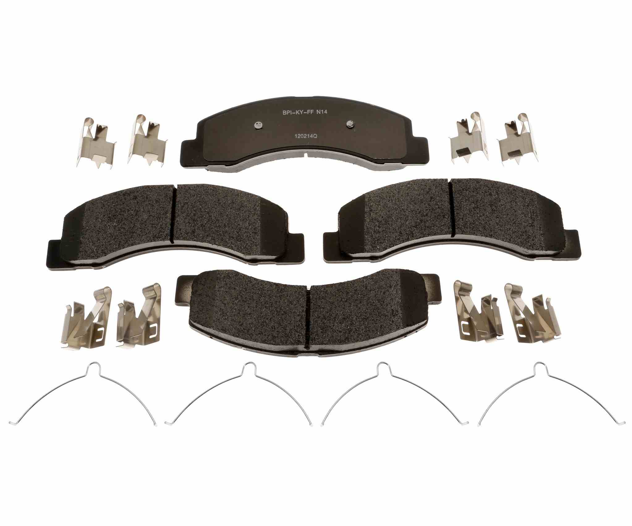 Raybestos Brakes Disc Brake Pad Set  top view frsport MGD824MH