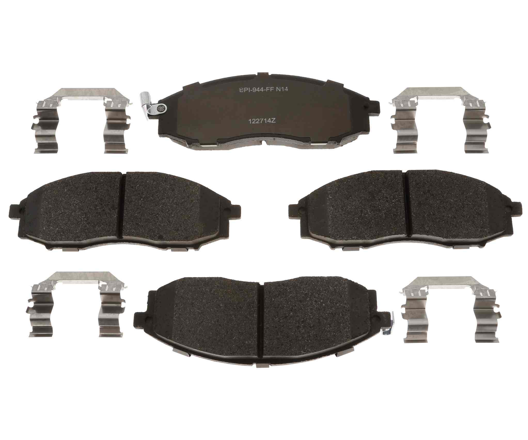 Raybestos Brakes Disc Brake Pad Set  top view frsport MGD830MH