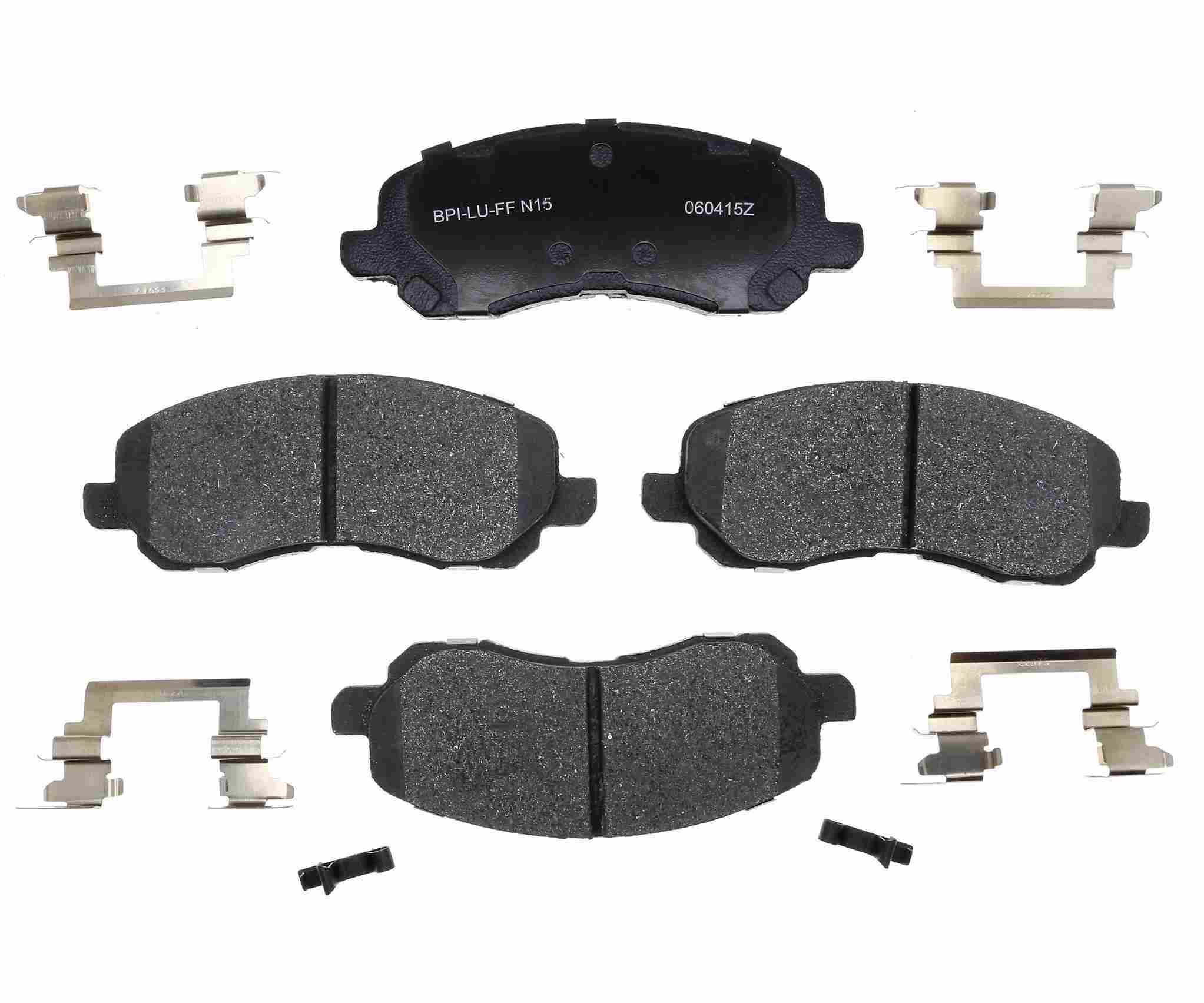 Raybestos Brakes Disc Brake Pad Set  top view frsport MGD866CH