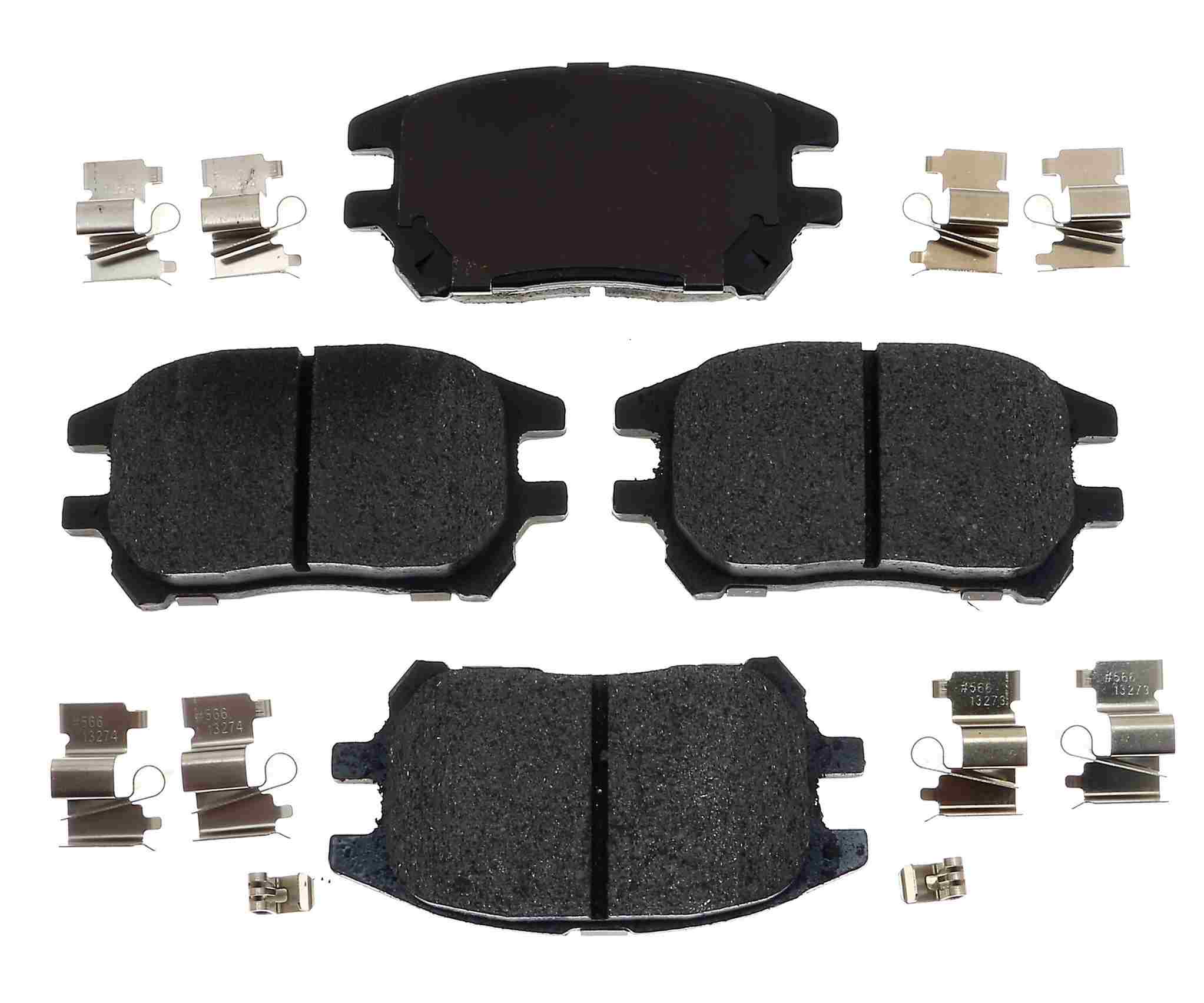 Raybestos Brakes Disc Brake Pad Set  top view frsport MGD930CH