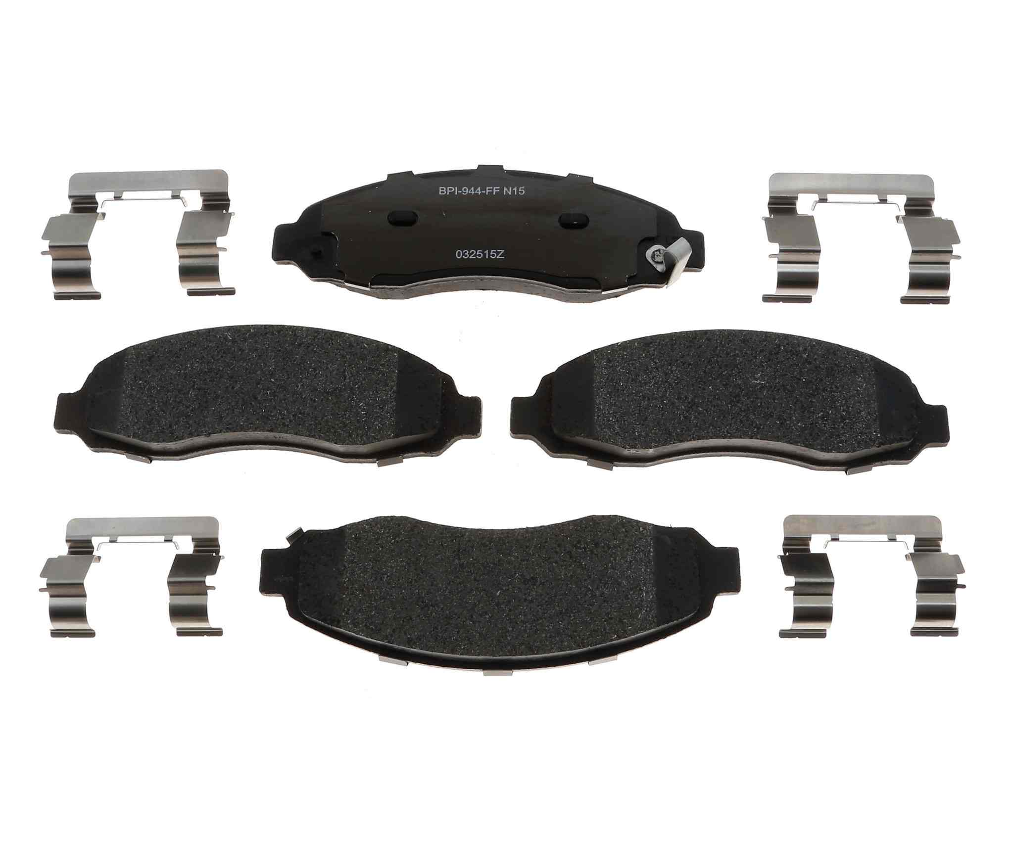 Raybestos Brakes Disc Brake Pad Set  top view frsport MGD962MH