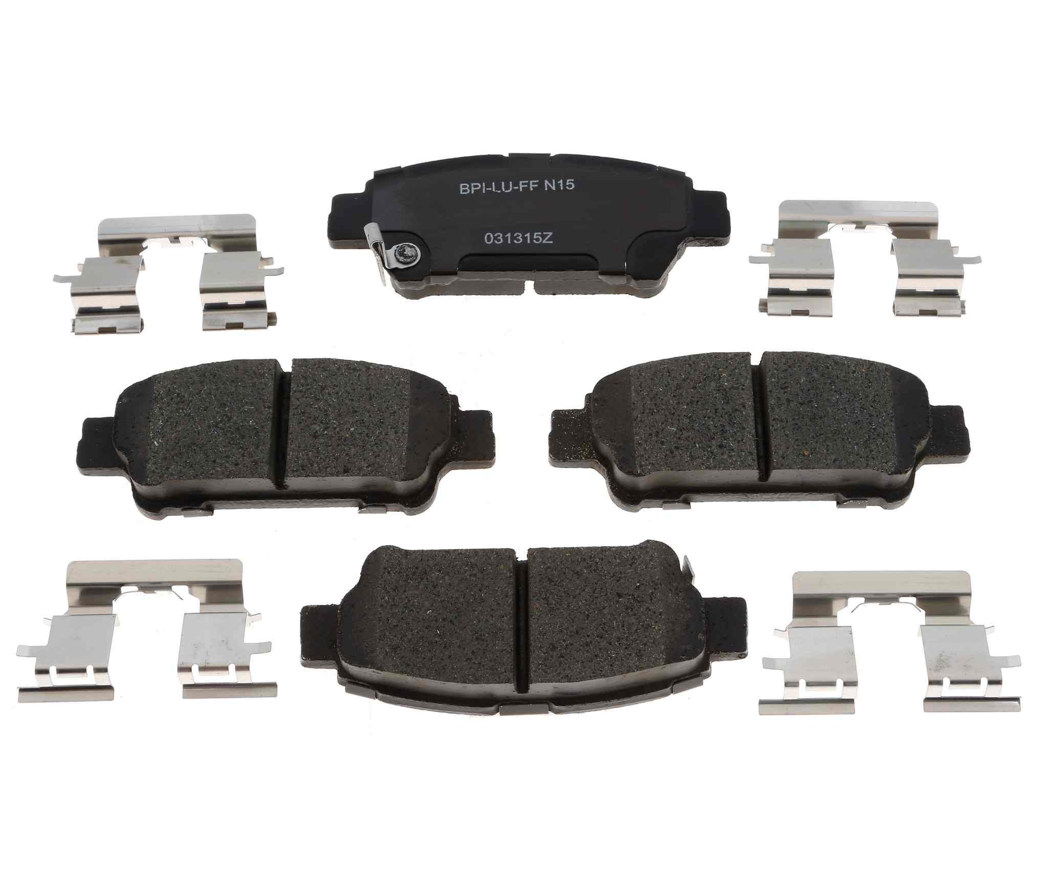 Raybestos Brakes Disc Brake Pad Set  top view frsport MGD995CH