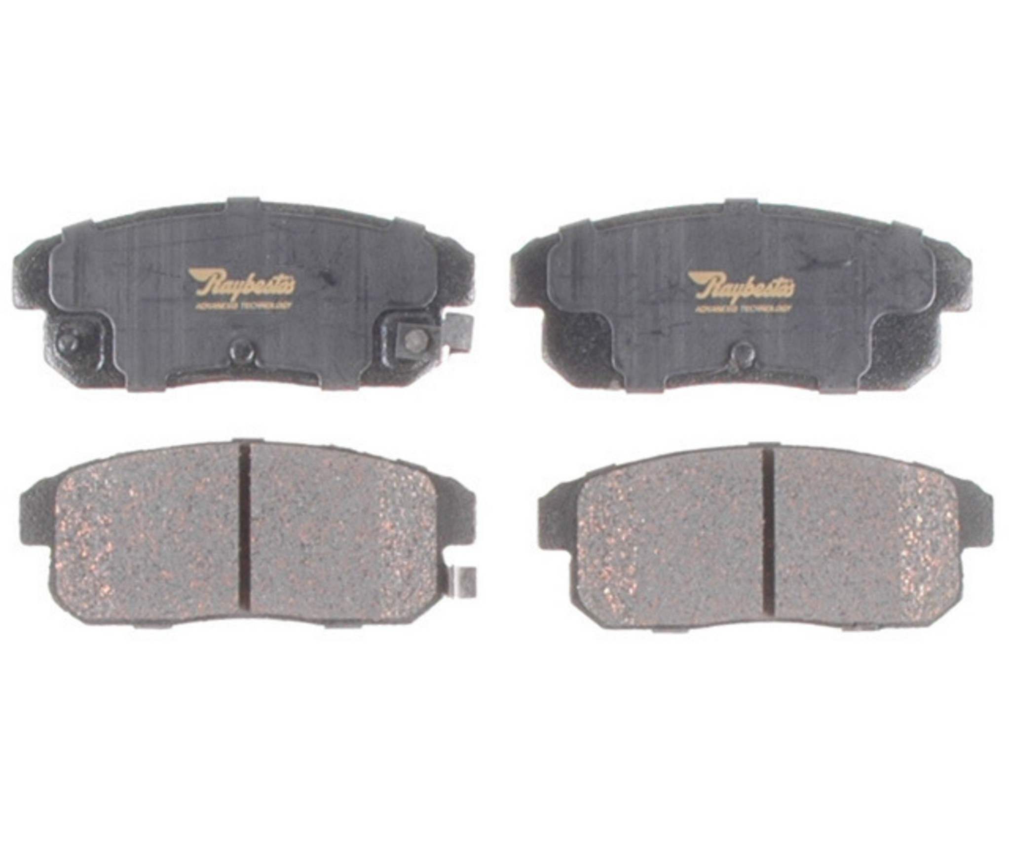 Raybestos Brakes Disc Brake Pad Set  top view frsport PGD1008C