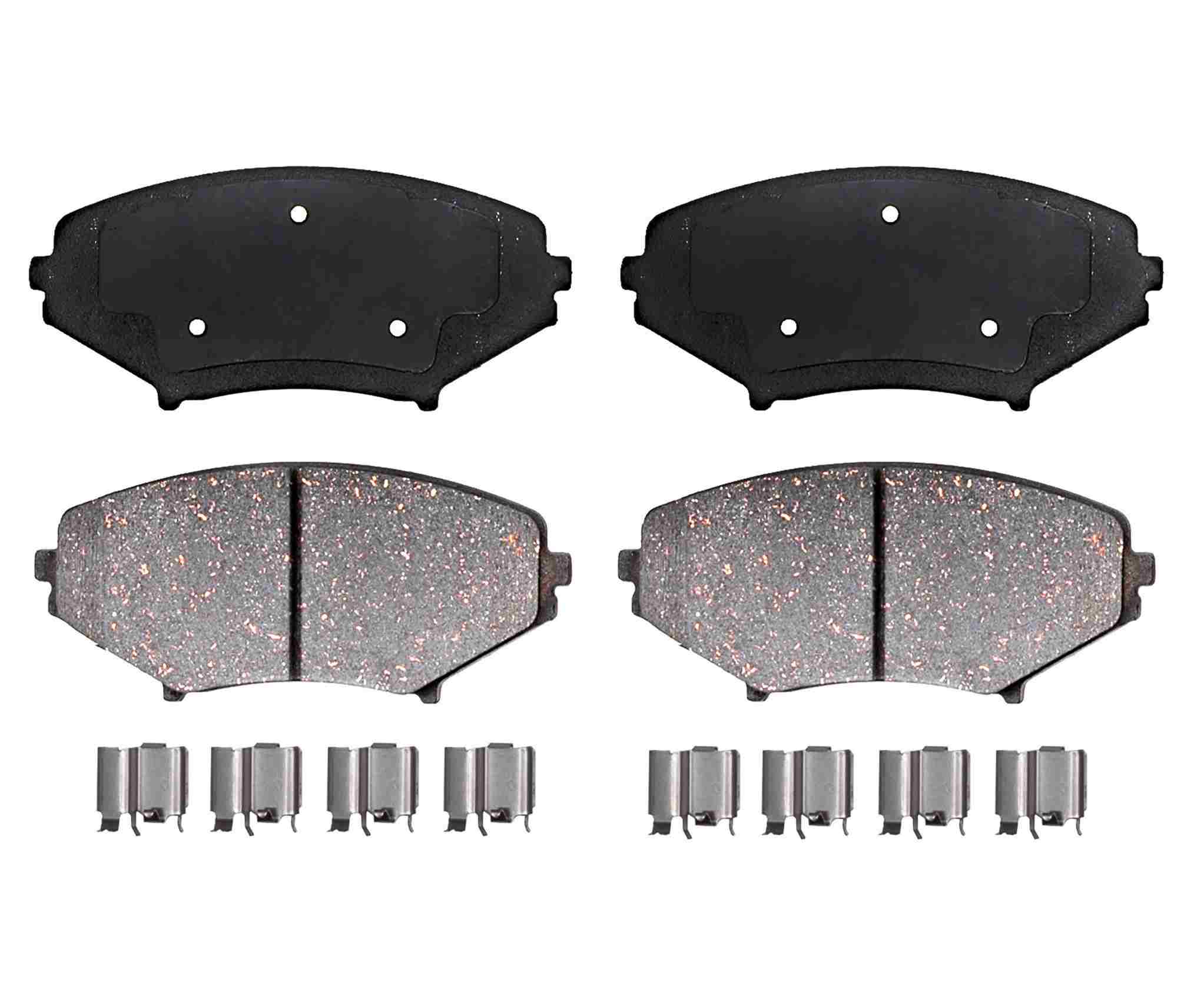 Raybestos Brakes Disc Brake Pad Set  top view frsport PGD1009M