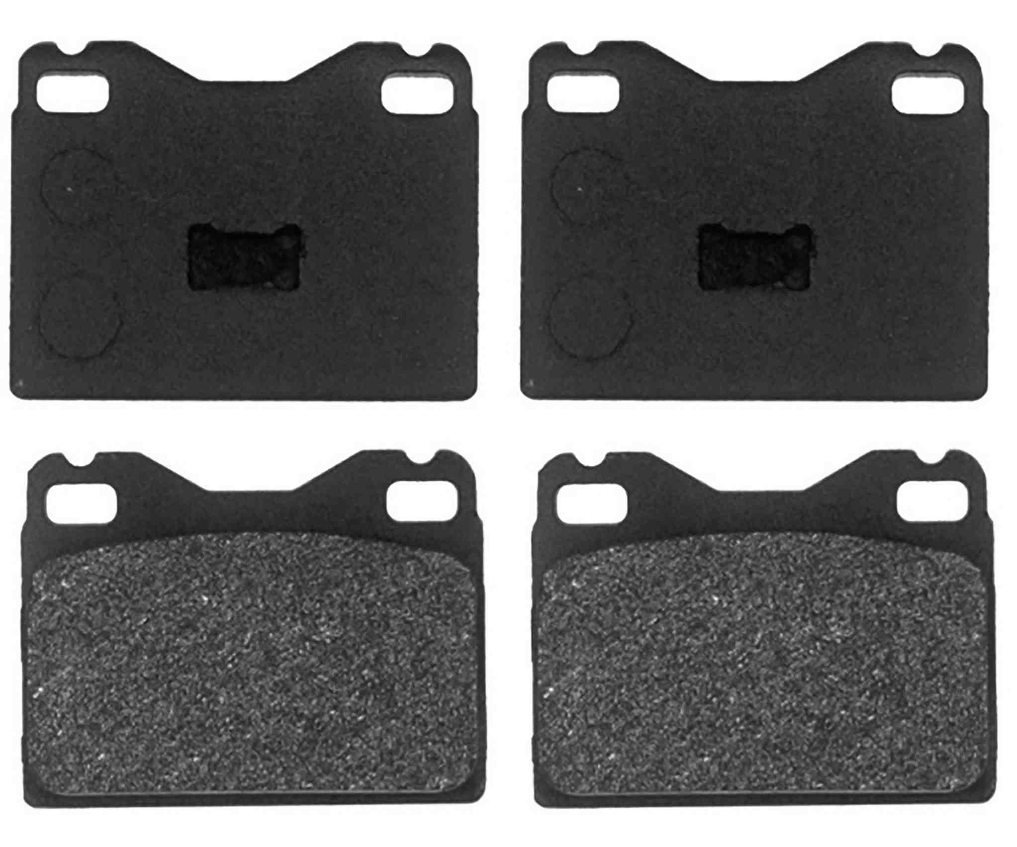 Raybestos Brakes Disc Brake Pad Set  top view frsport PGD156