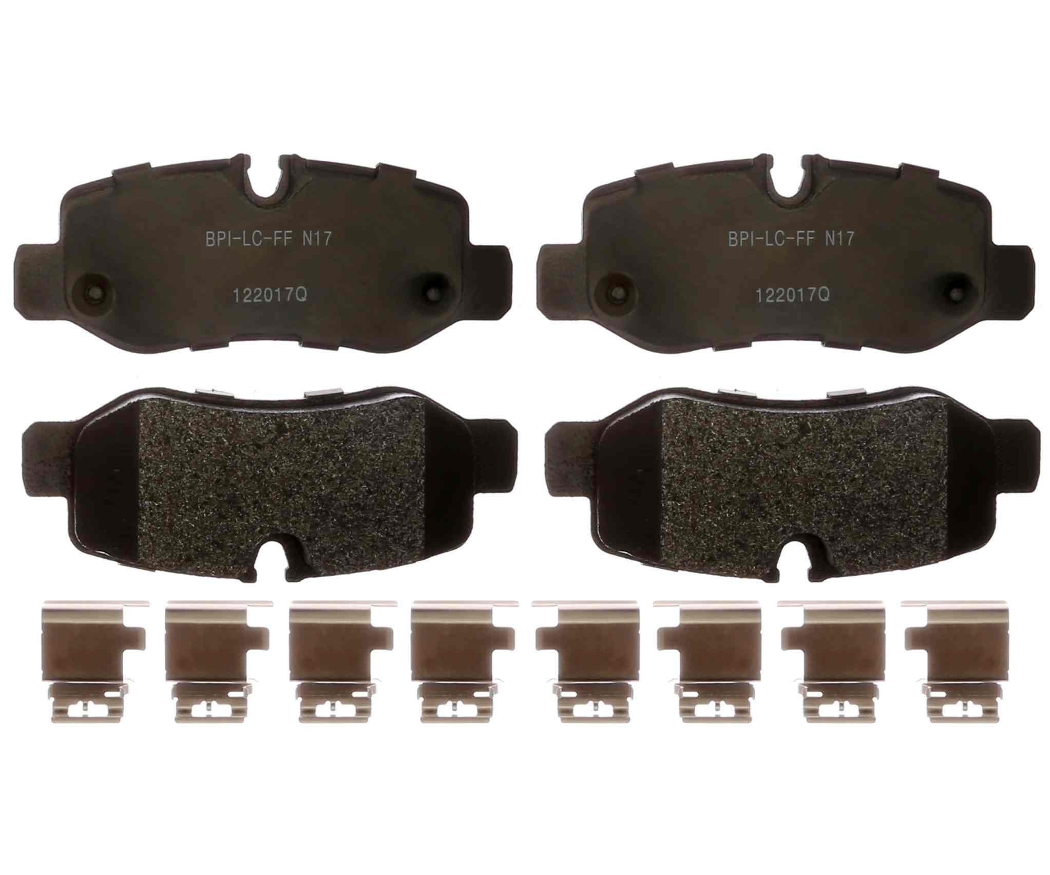 Raybestos Brakes Disc Brake Pad Set  top view frsport PGD1893M