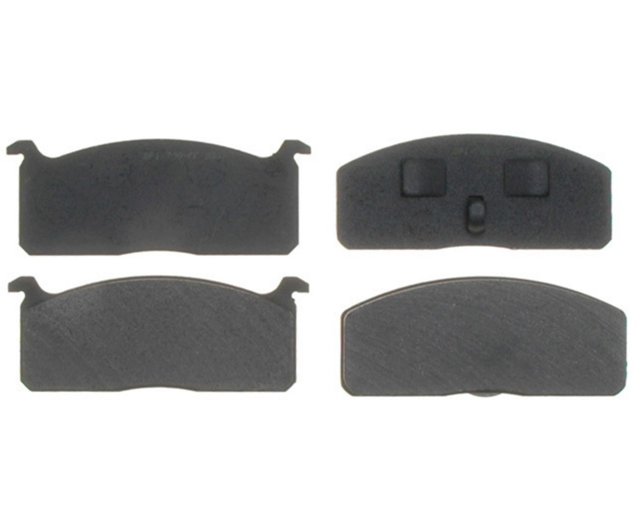 Raybestos Brakes Disc Brake Pad Set  top view frsport PGD197