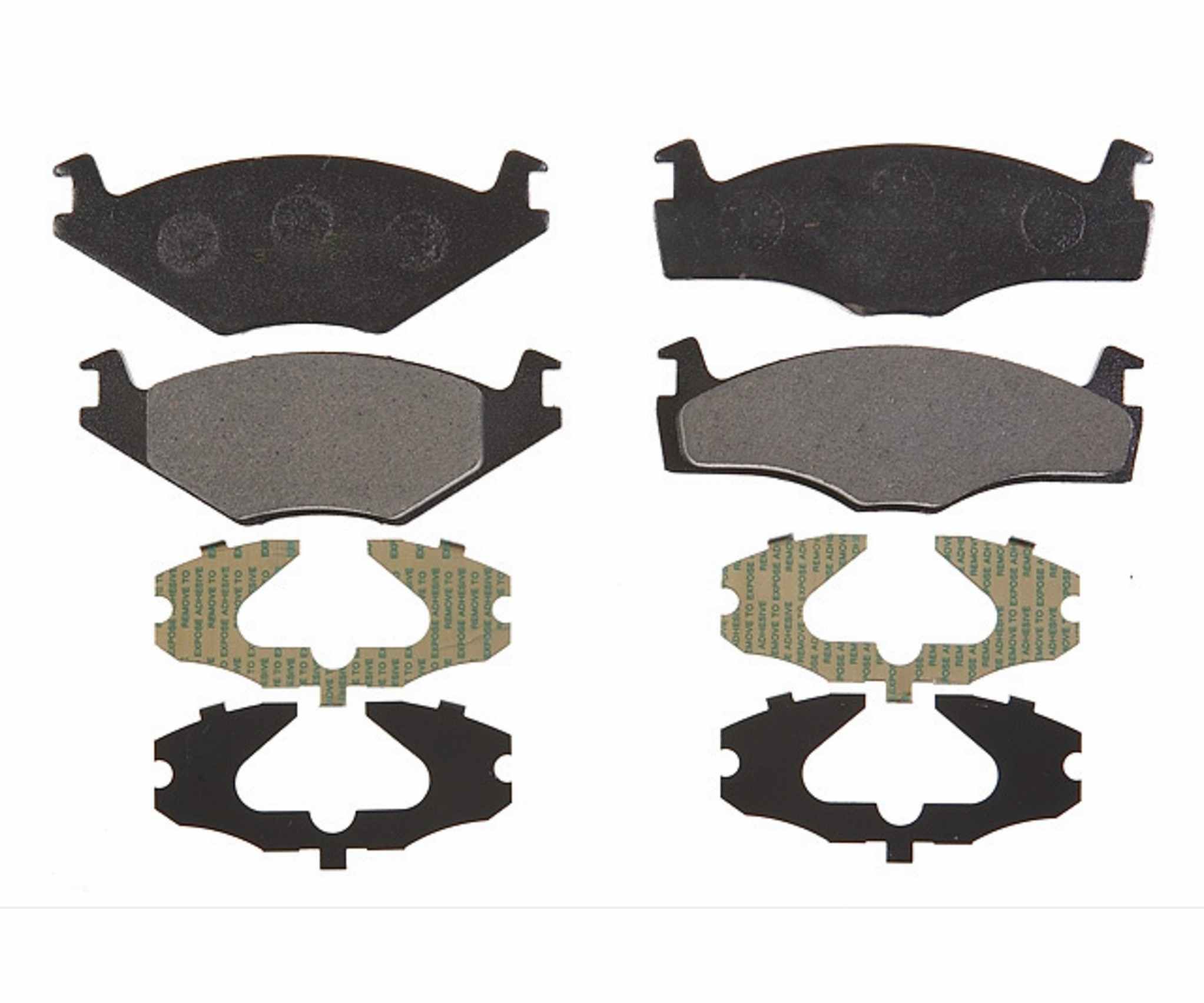 Raybestos Brakes Disc Brake Pad Set  top view frsport PGD280M