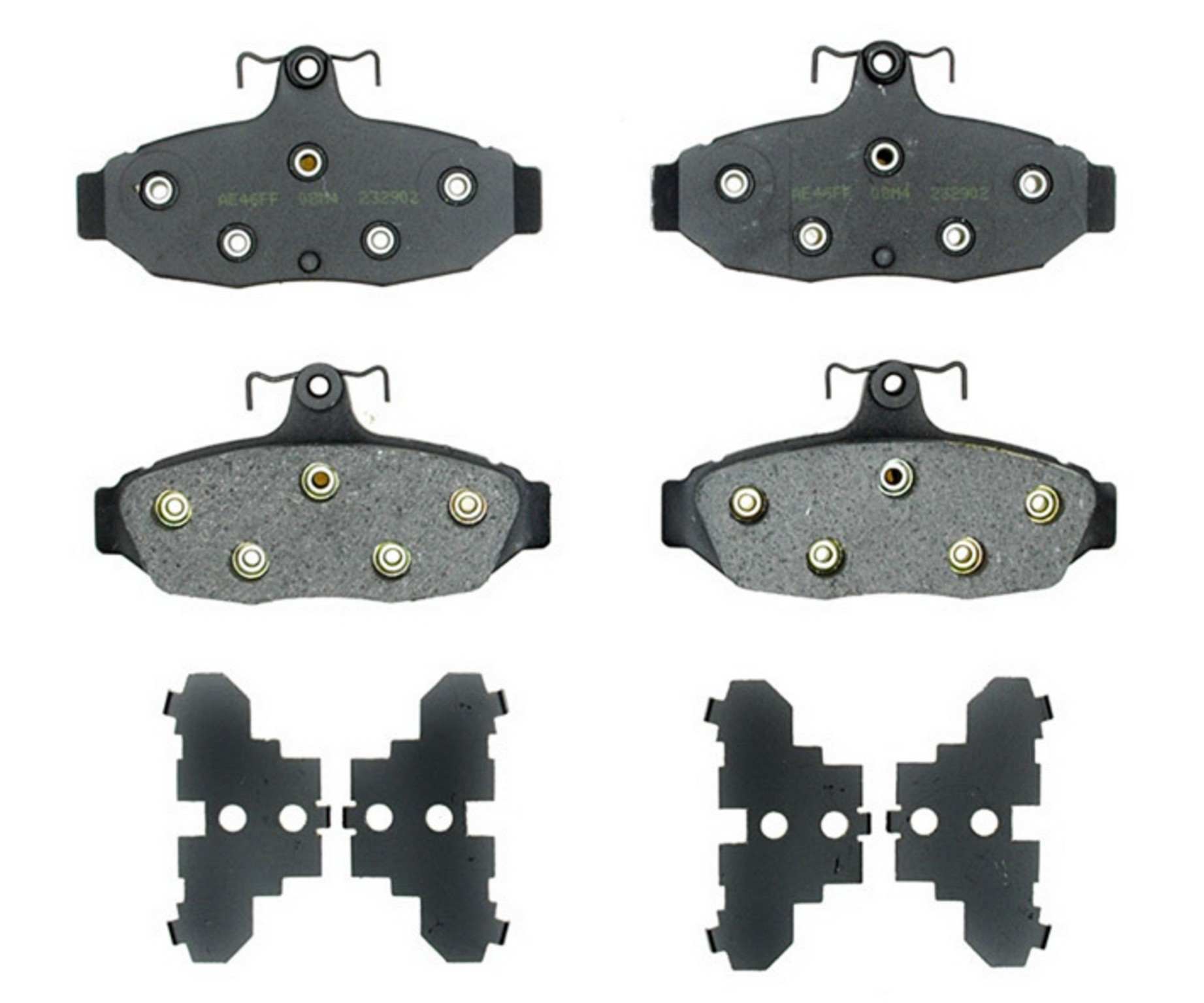 raybestos brakes disc brake pad set  frsport pgd347