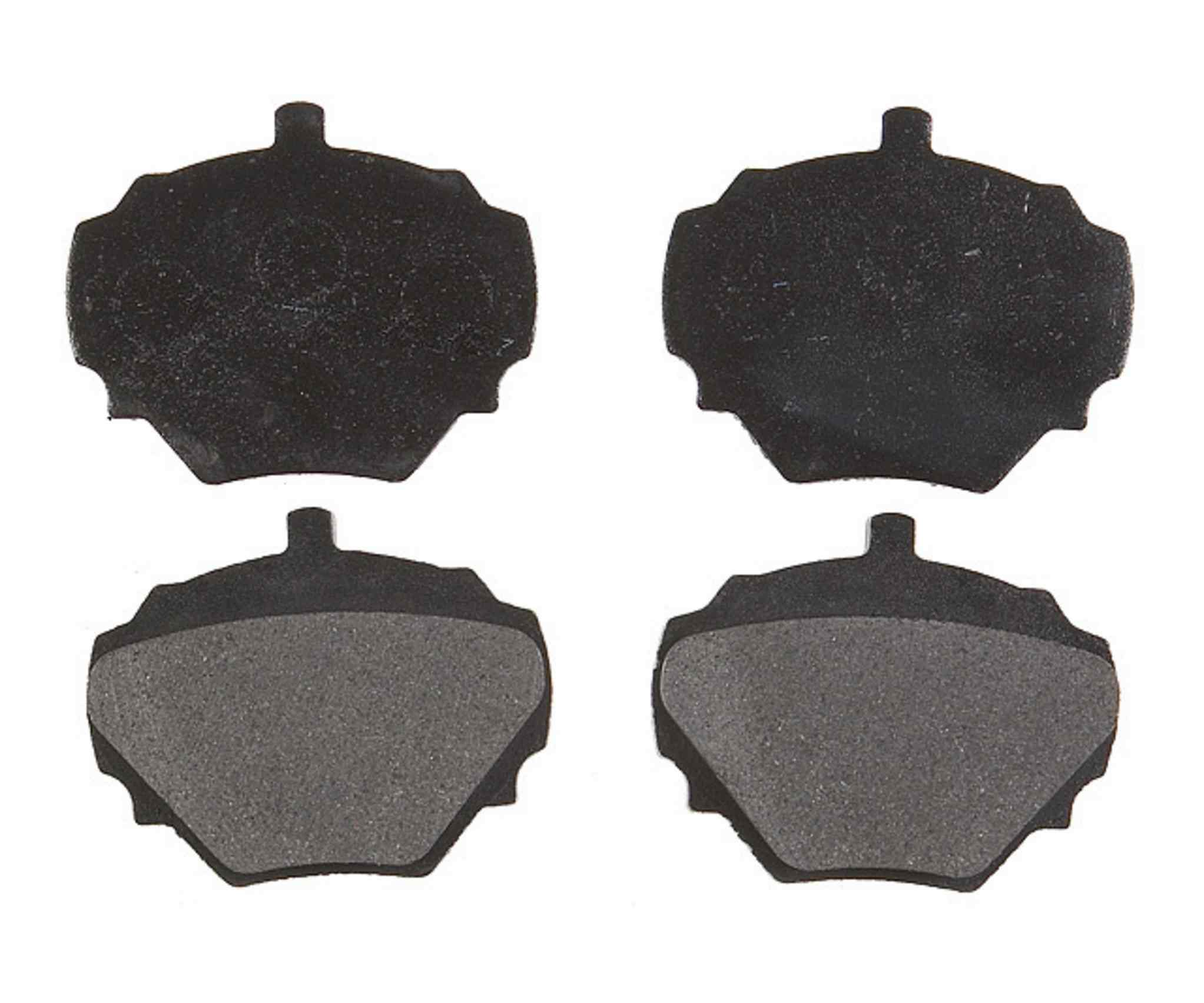 Raybestos Brakes Disc Brake Pad Set  top view frsport PGD518AM