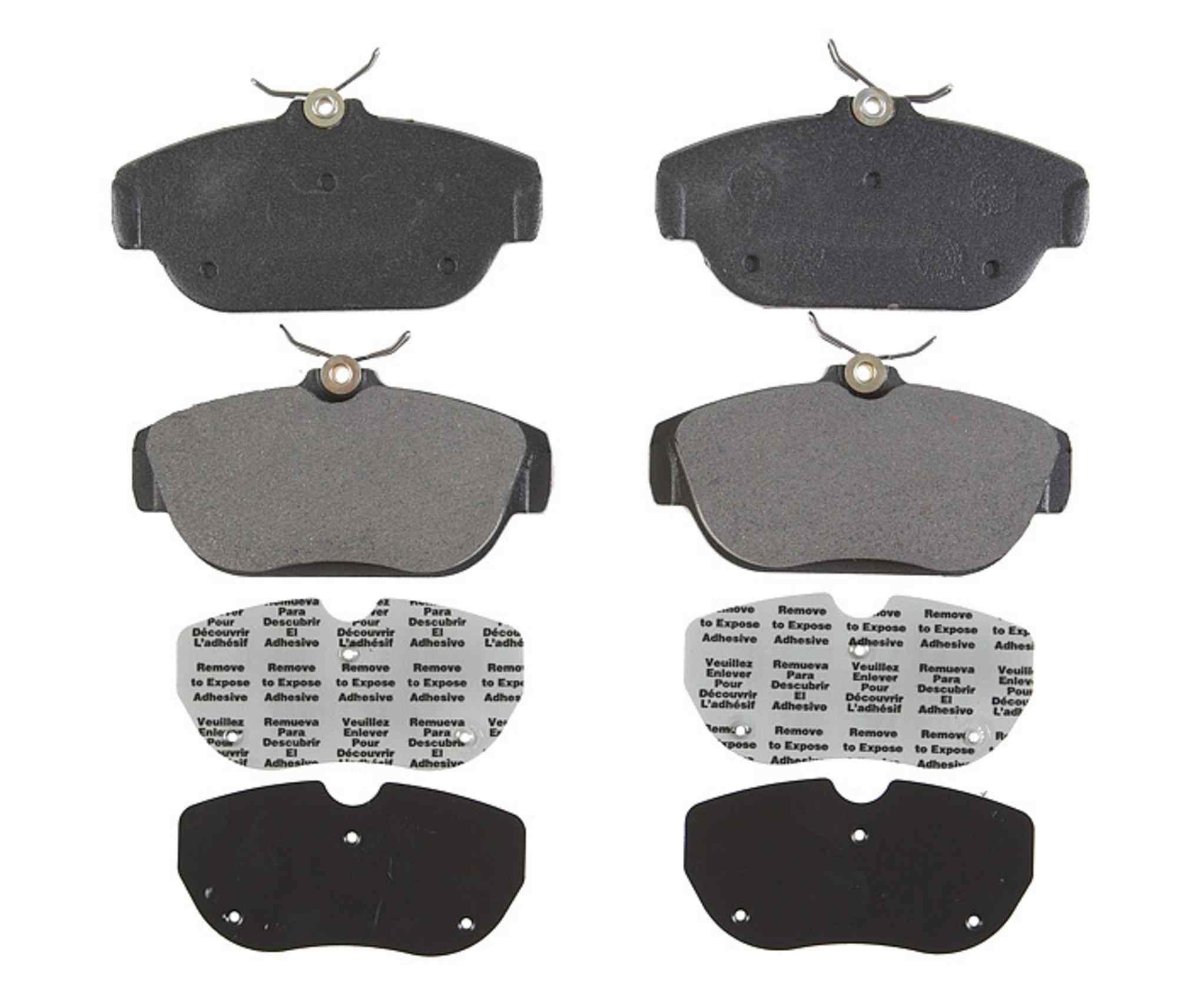 Raybestos Brakes Disc Brake Pad Set  top view frsport PGD542M