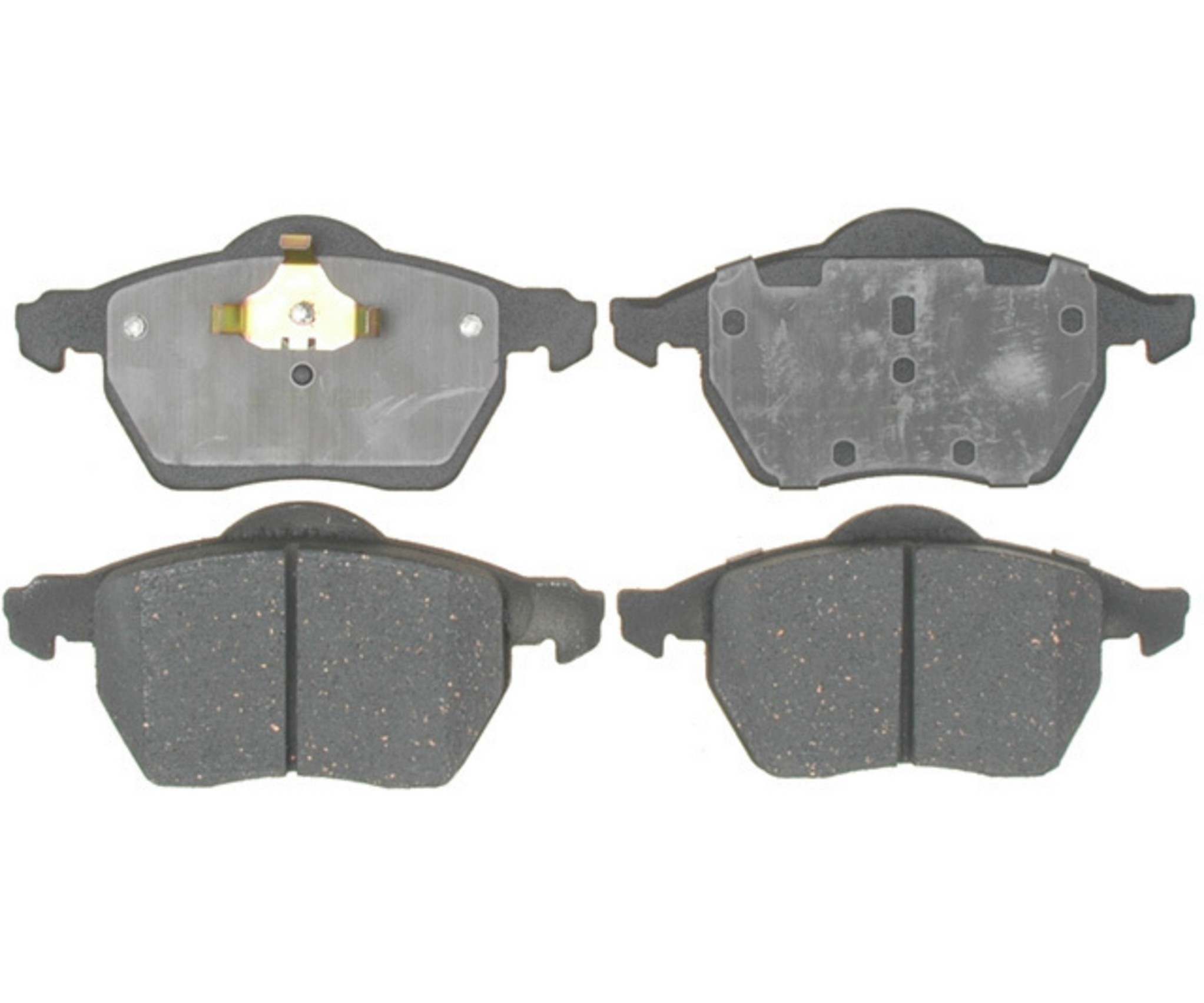 Raybestos Brakes Disc Brake Pad Set  top view frsport PGD840DC