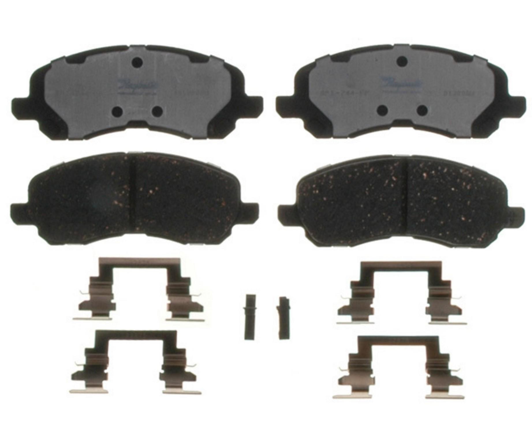 raybestos brakes disc brake pad set  frsport pgd866ac