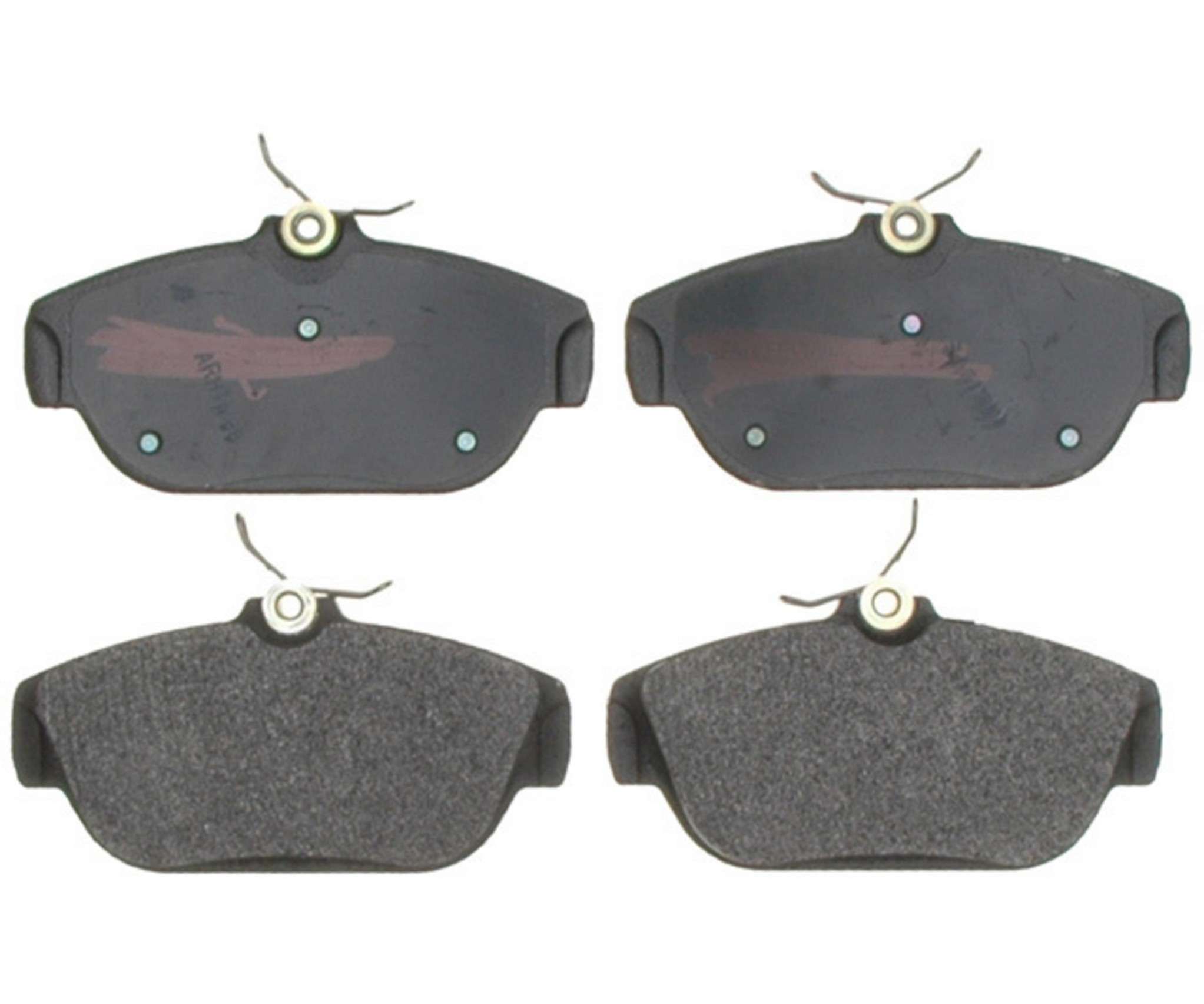 Raybestos Brakes Disc Brake Pad Set  top view frsport SGD542M