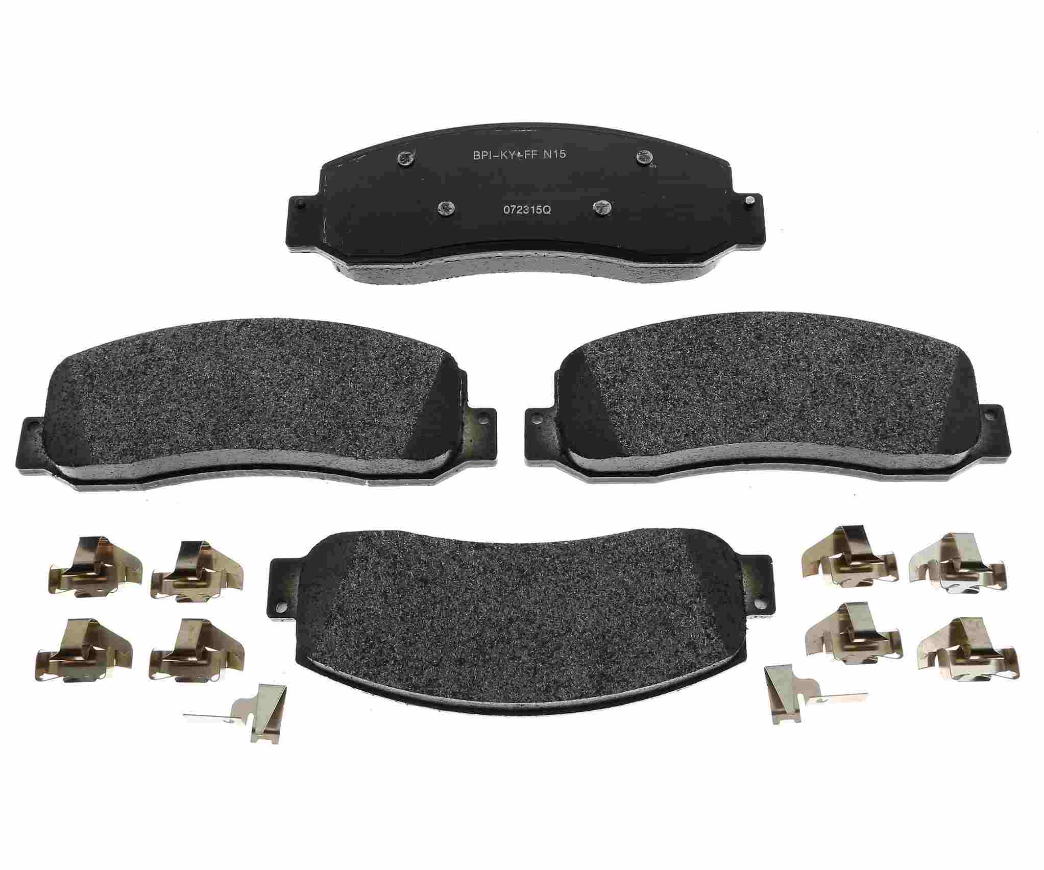 Raybestos Brakes Disc Brake Pad Set  top view frsport SP1069TRH