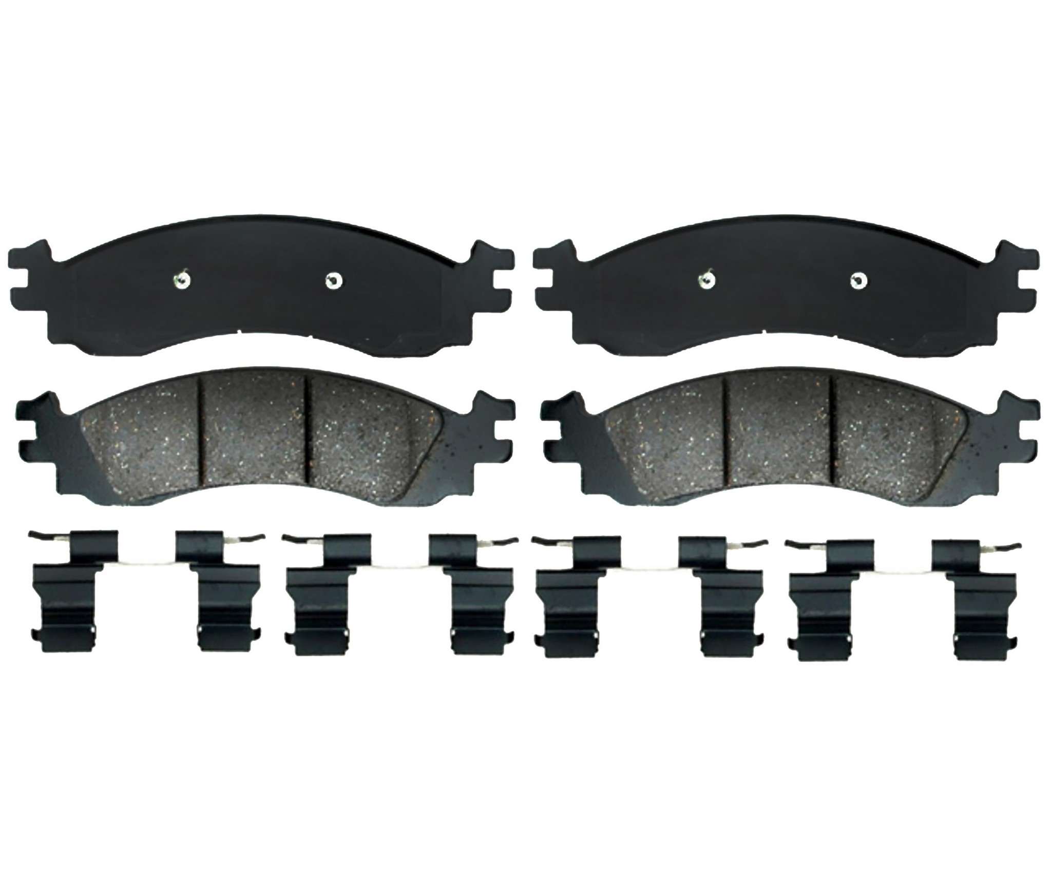 Raybestos Brakes Disc Brake Pad Set  top view frsport SP1158PSH