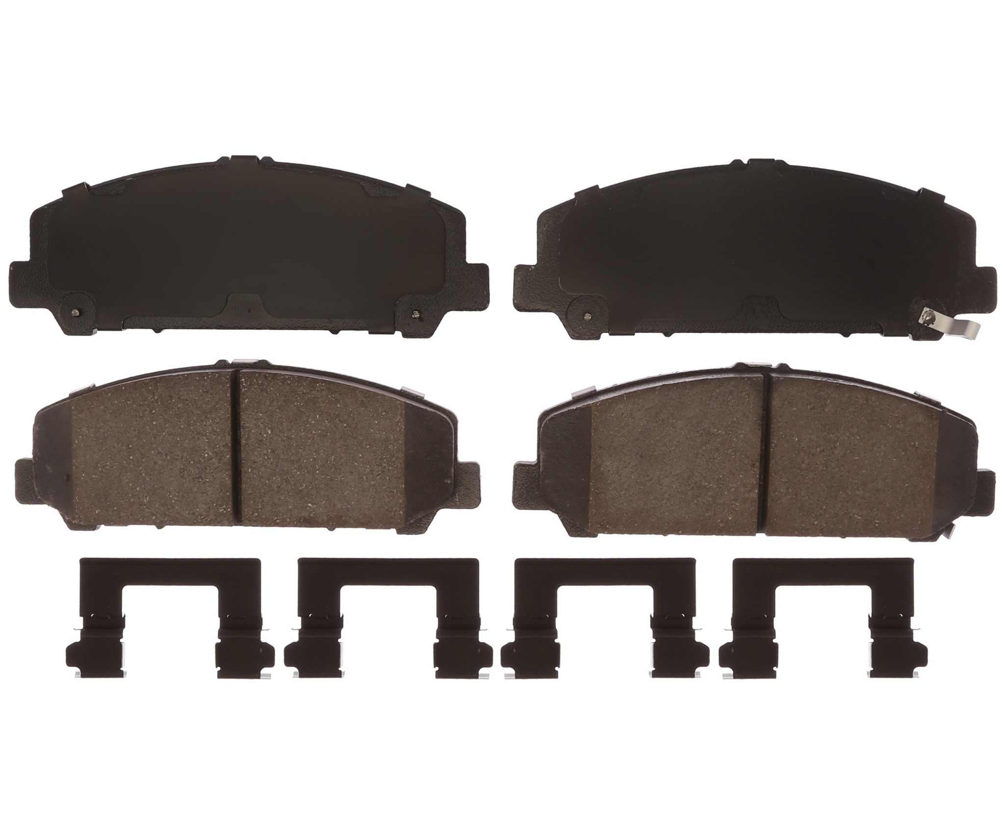 Raybestos Brakes Disc Brake Pad Set  top view frsport SP1286TRH