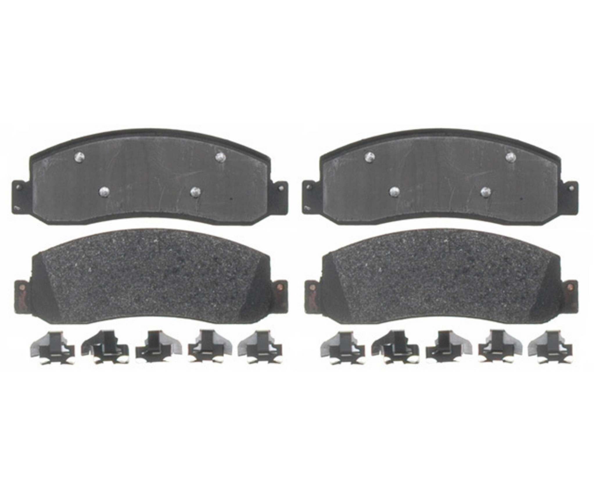 Raybestos Brakes Disc Brake Pad Set  top view frsport SP1333TRH