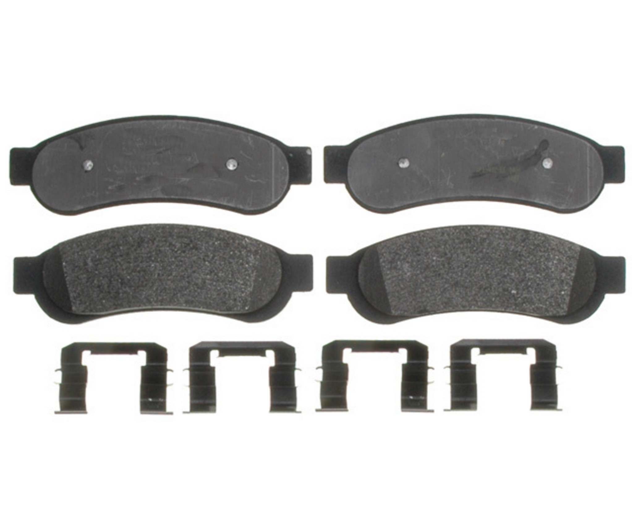 Raybestos Brakes Disc Brake Pad Set  top view frsport SP1334TRH