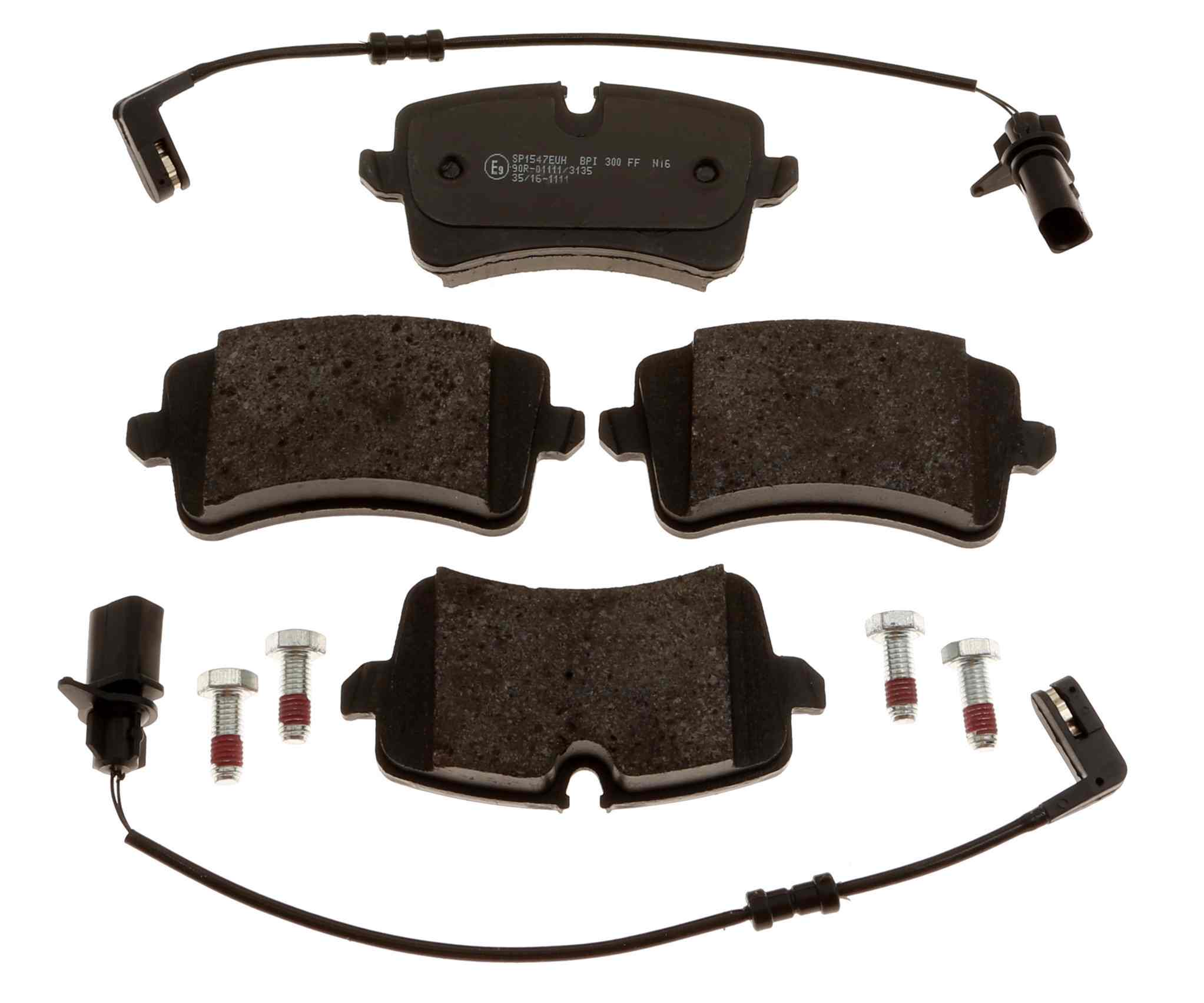 Raybestos Brakes Disc Brake Pad Set  top view frsport SP1547EUH