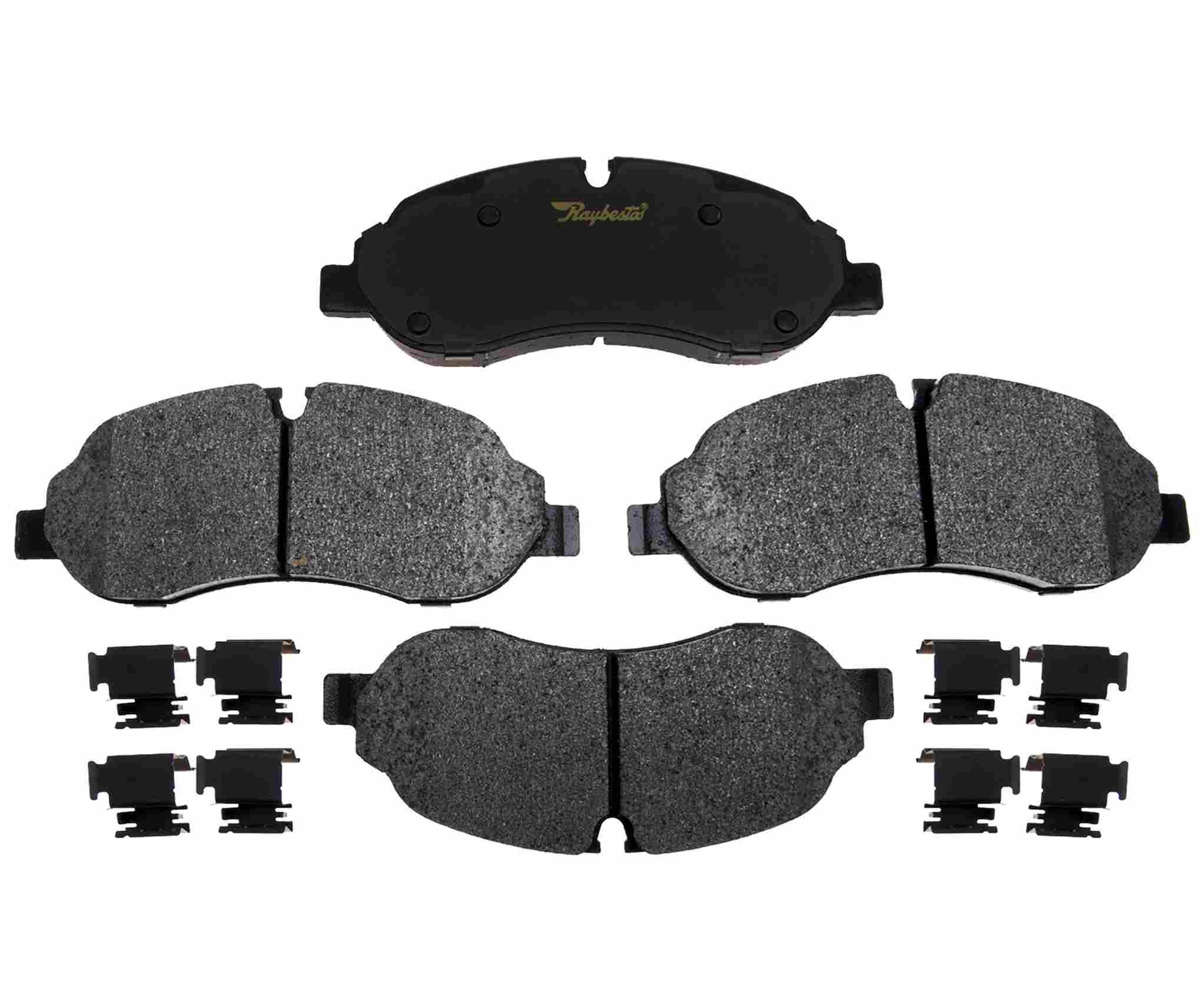 Raybestos Brakes Disc Brake Pad Set  top view frsport SP1774TRH